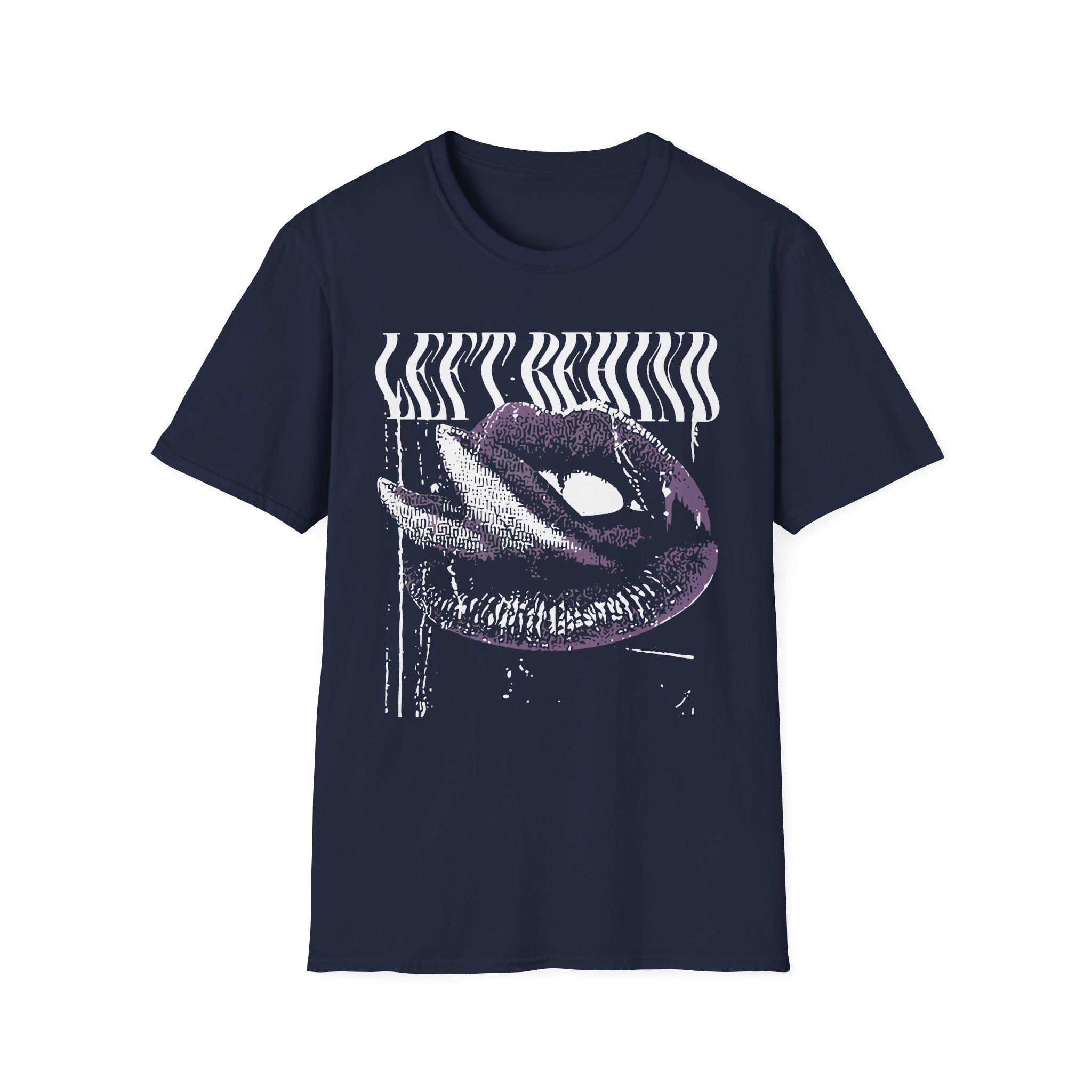 Left Behind Split Tongue Unisex Softstyle T-Shirt