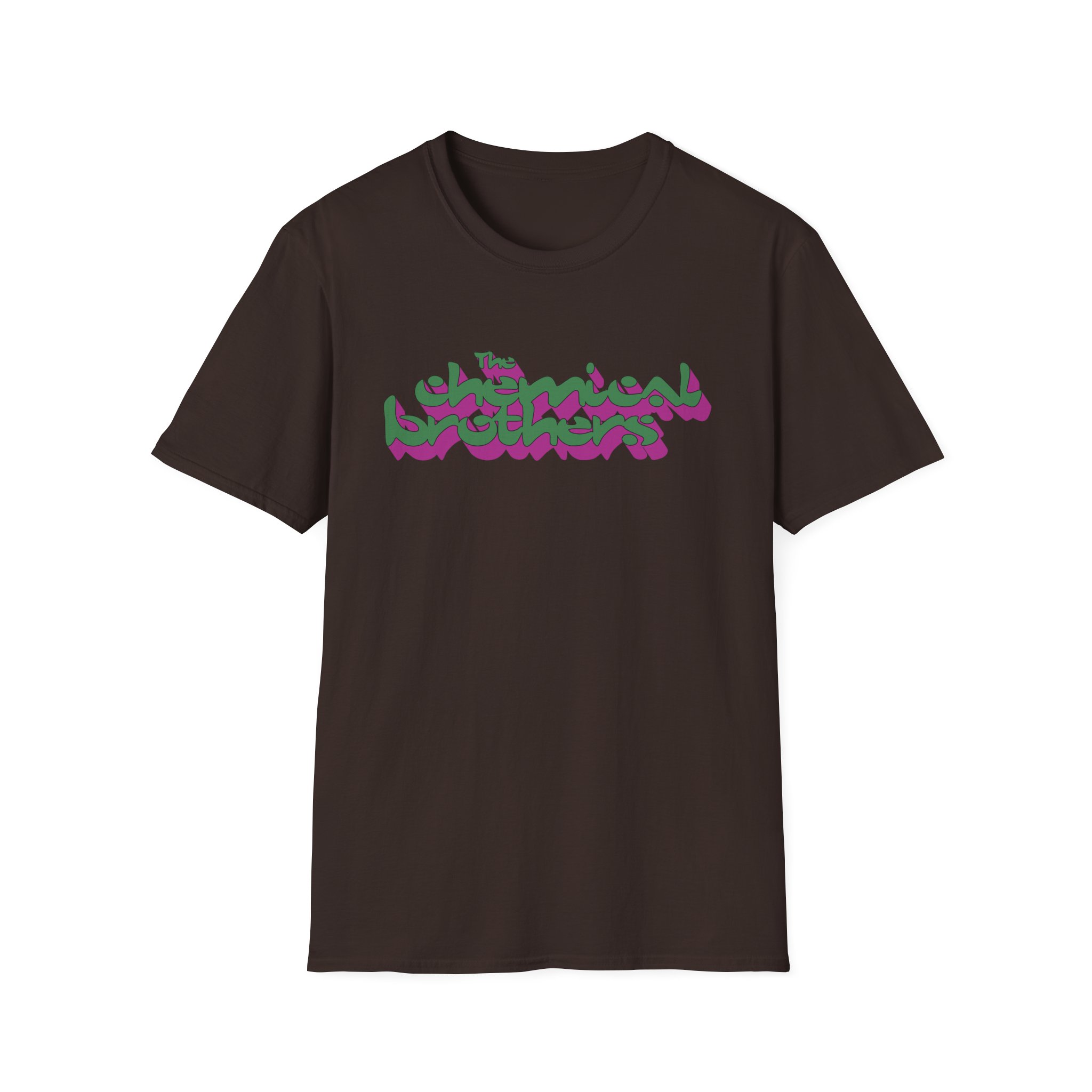 The Chemical Brothers 3d Logo Unisex Softstyle T-Shirt
