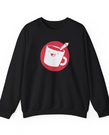 Drawfee Logo Unisex Heavy Blend™ Crewneck Sweatshirt