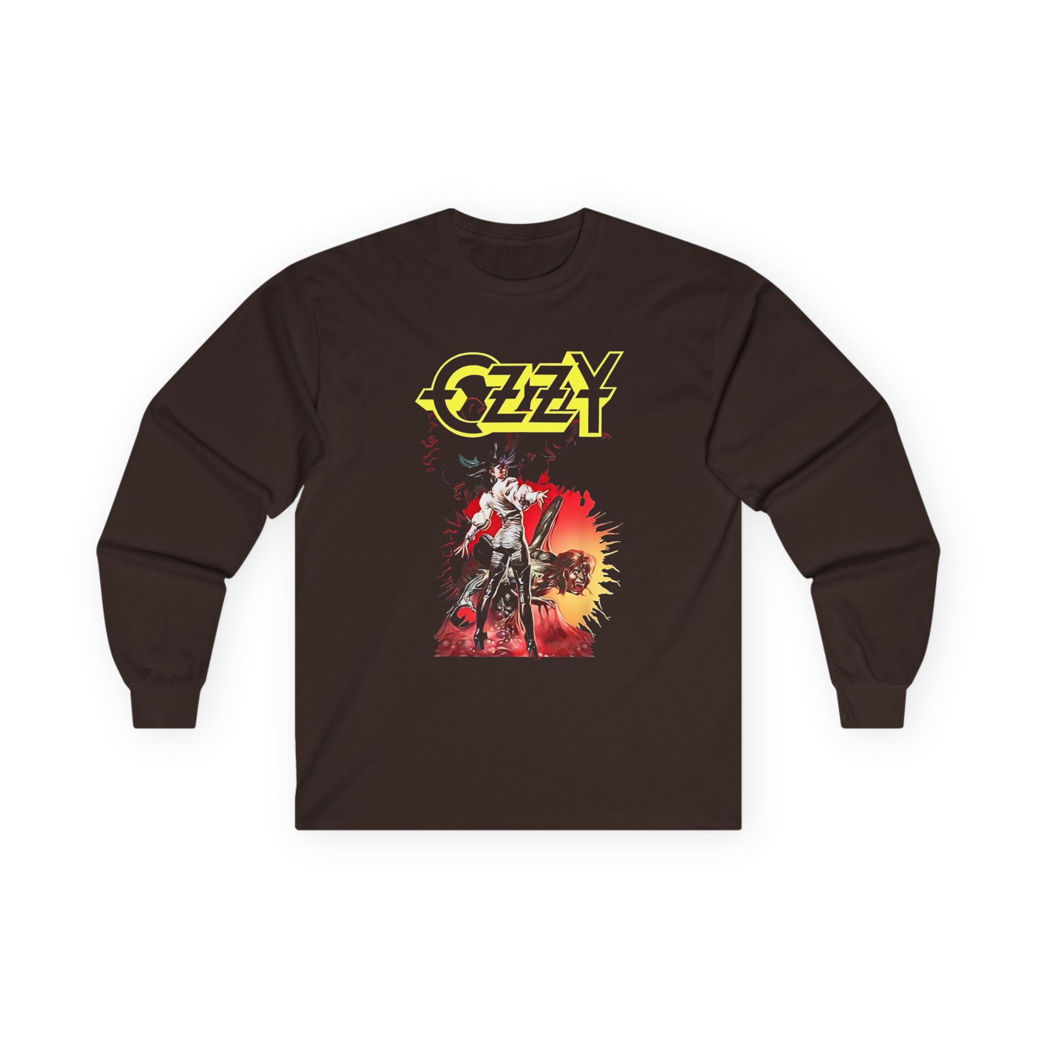 Ozzy Osbourne Ultimate Sunburst Vintage Unisex Ultra Cotton Long Sleeve Tee