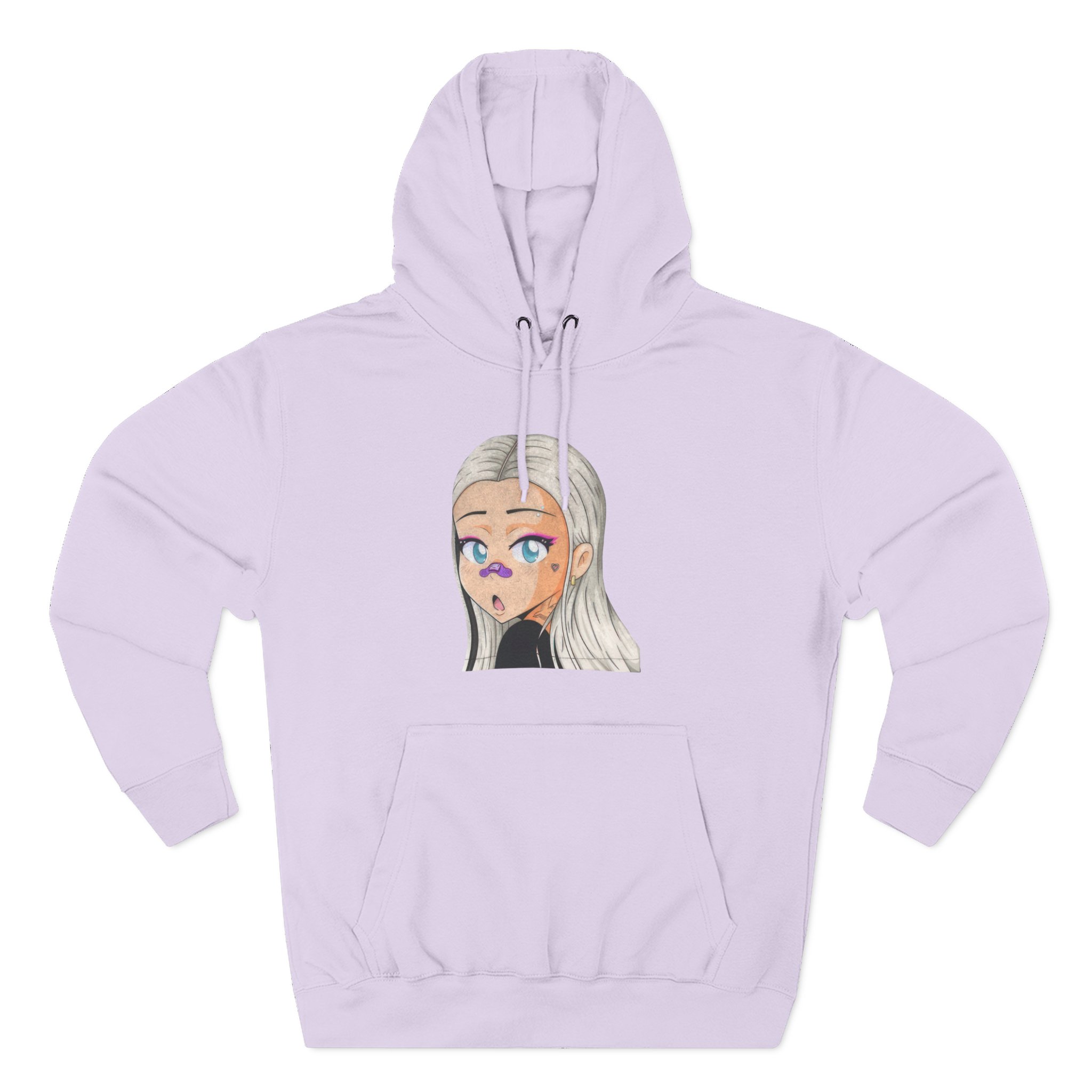 Young Miko Three-Panel Fleece Hoodie