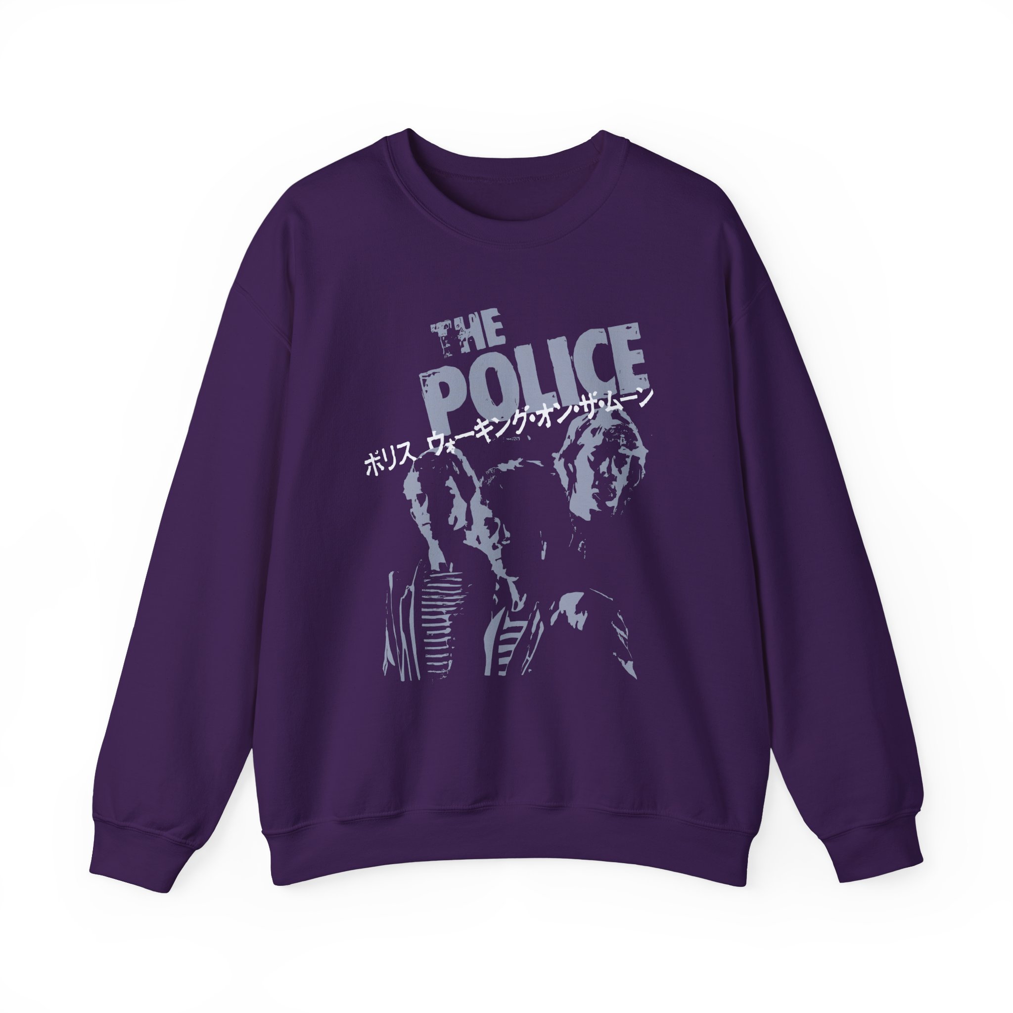 The Police Japan Retro Unisex Heavy Blendâ„¢ Crewneck Sweatshirt