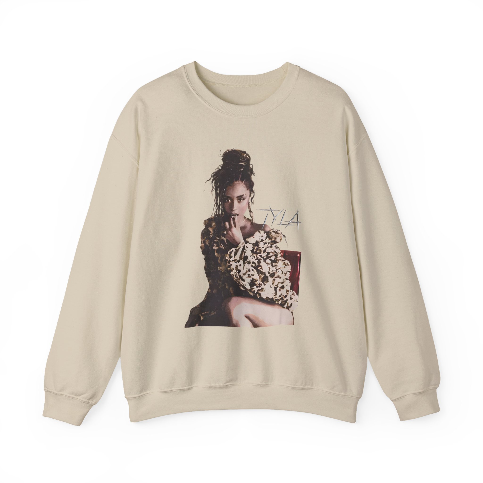 Tyla Sitting Portrait Unisex Heavy Blendâ„¢ Crewneck Sweatshirt