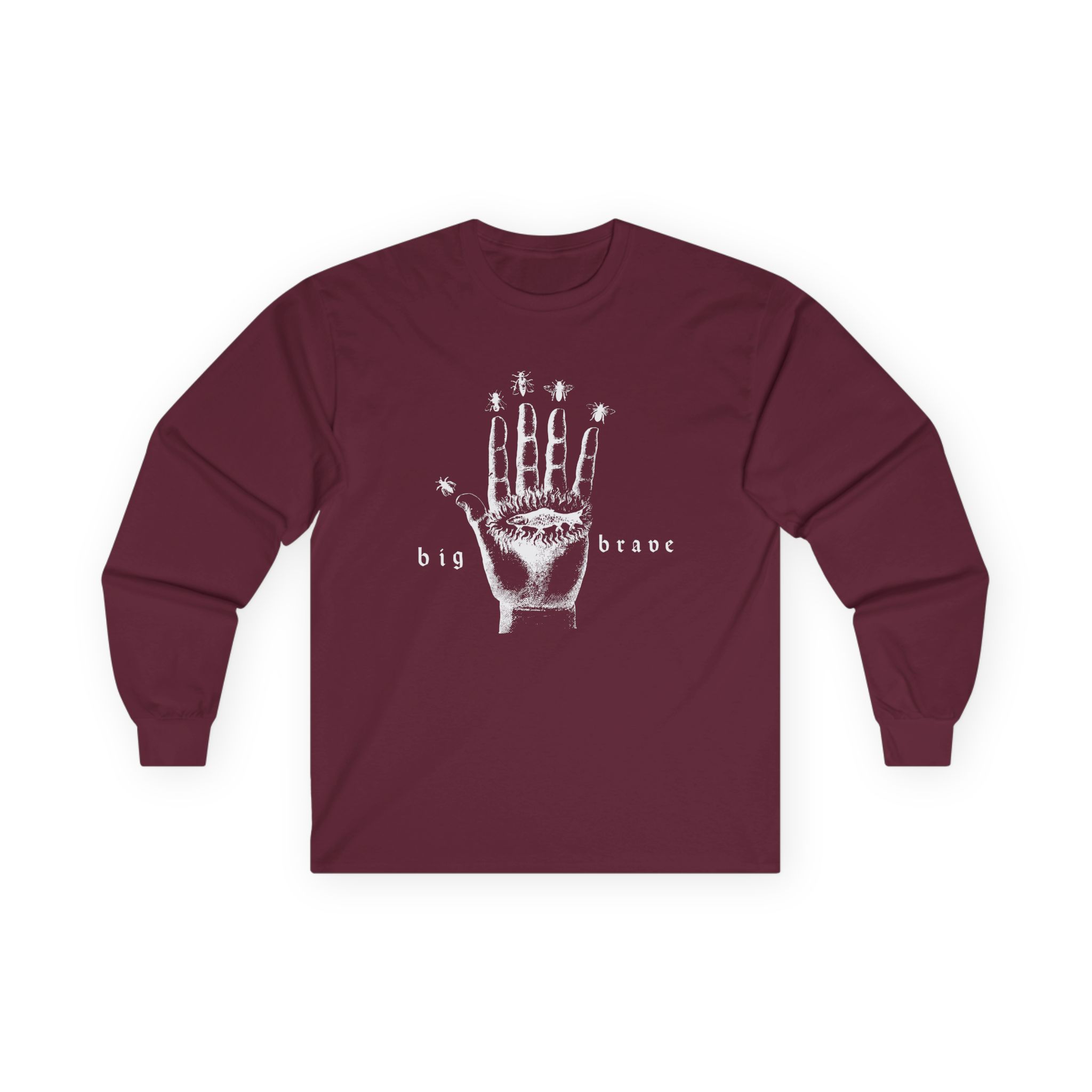 Big Brave Hand Unisex Ultra Cotton Long Sleeve Tee