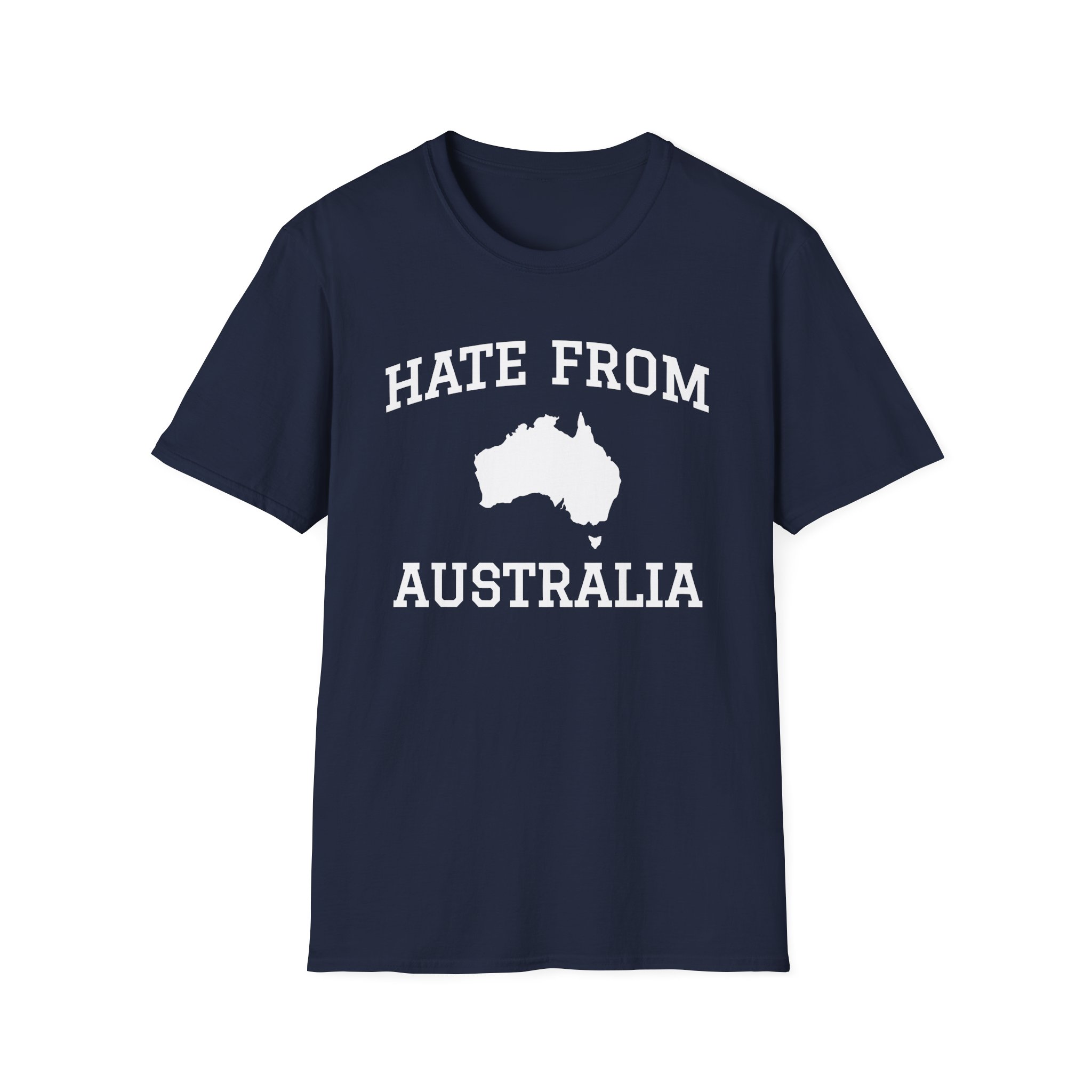 Ymh Hate From Australia Unisex Softstyle T-Shirt