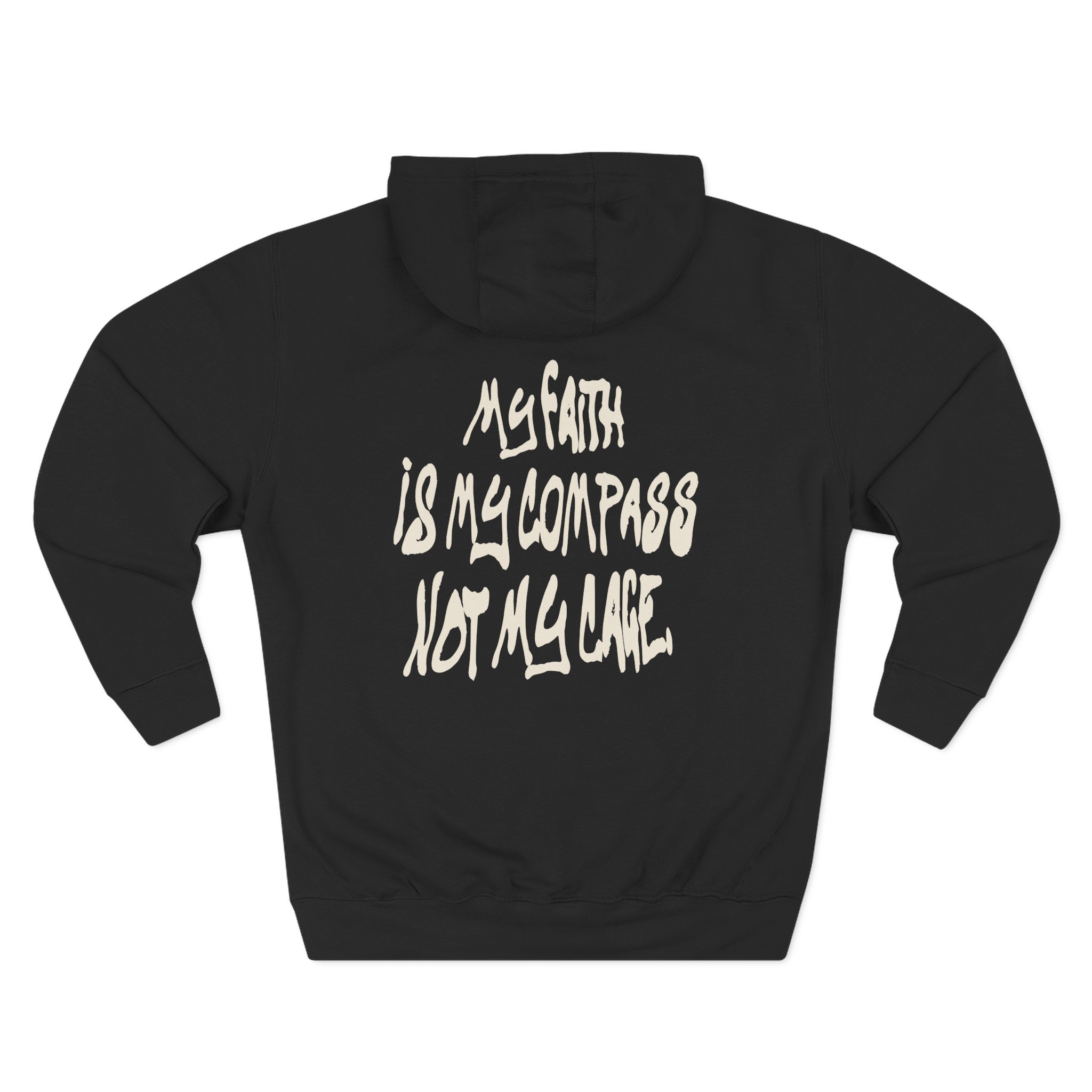 Lecrae Faith is My Compas Three-Panel Fleece Hoodie