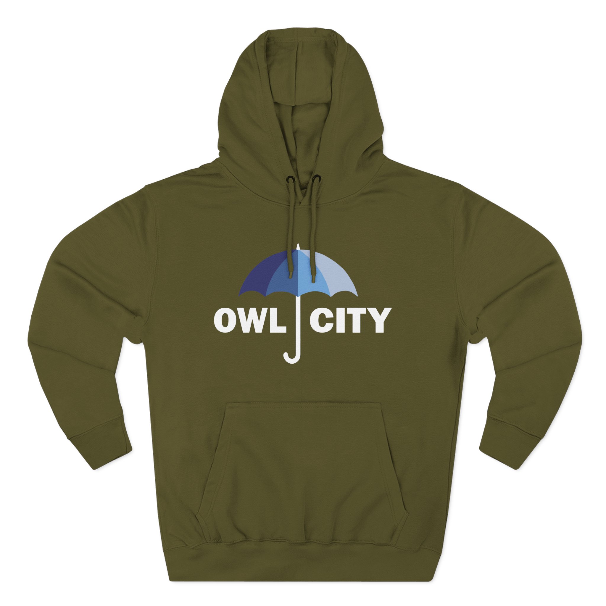 Owl City Umbrella Three-Panel Fleece Hoodie