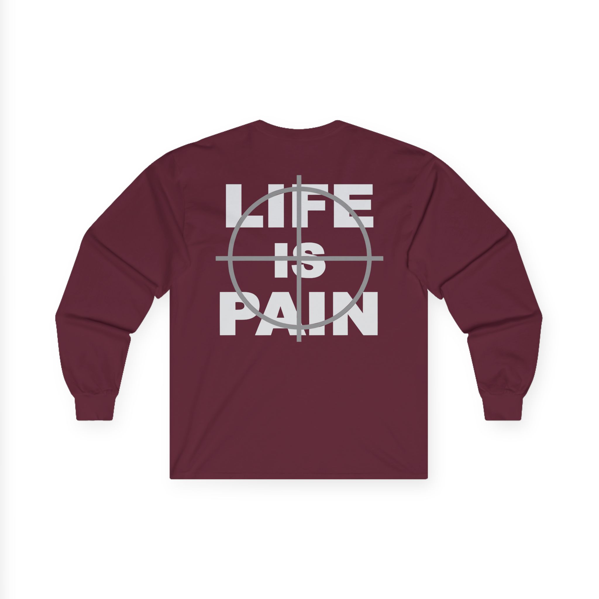 Merauder Life is Pain Unisex Ultra Cotton Long Sleeve Tee