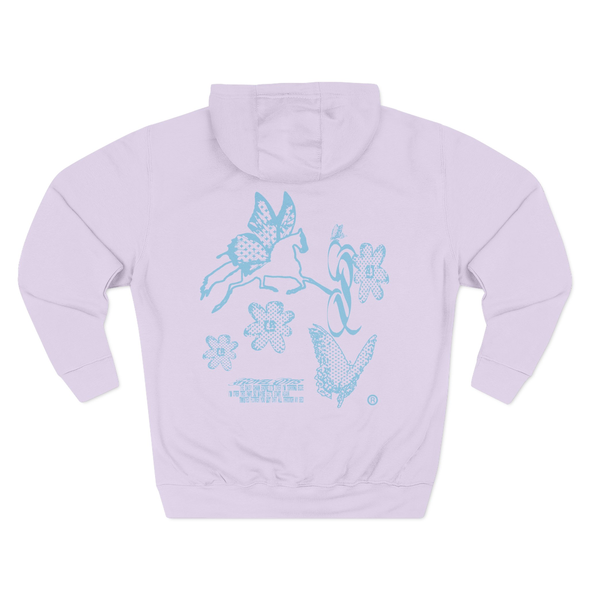 Royel Otis Sofa King Three-Panel Fleece Hoodie