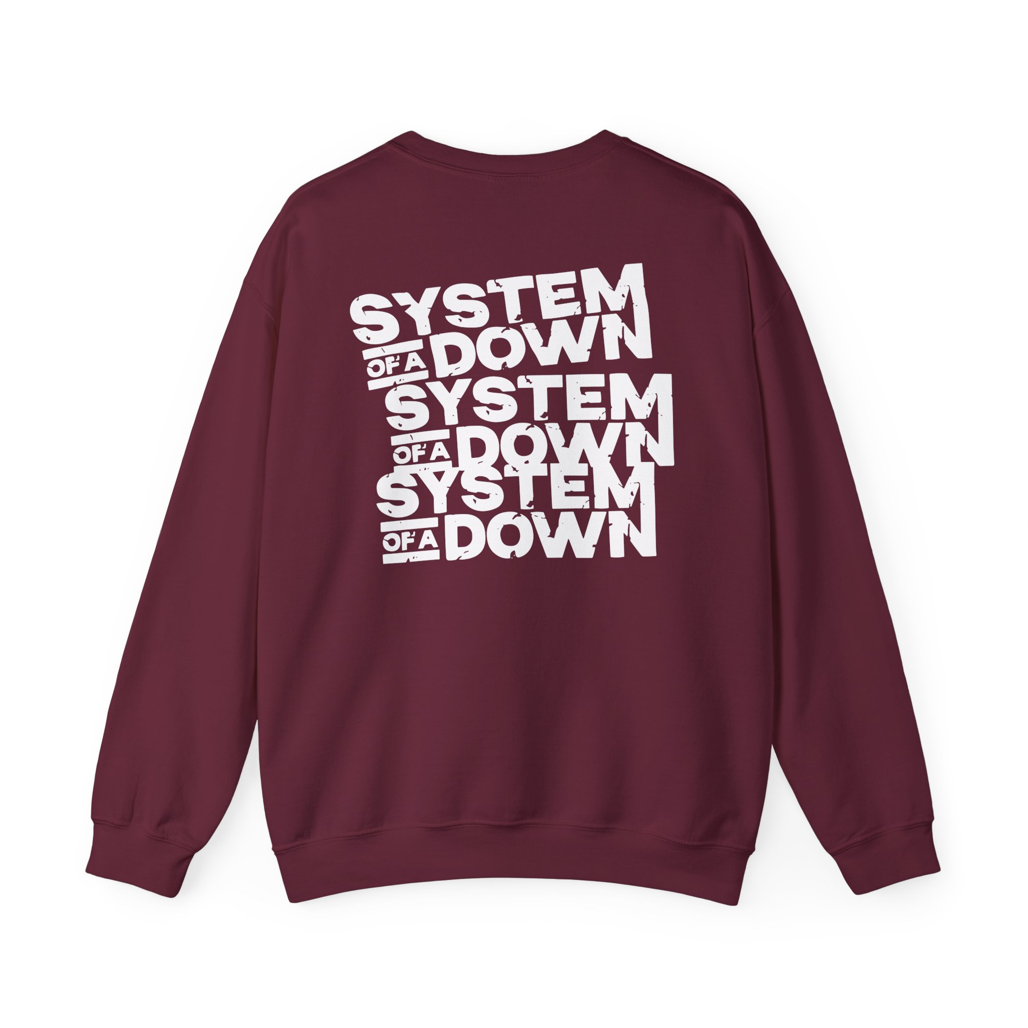 System of a Down Awake Distressed Unisex Heavy Blendâ„¢ Crewneck Sweatshirt