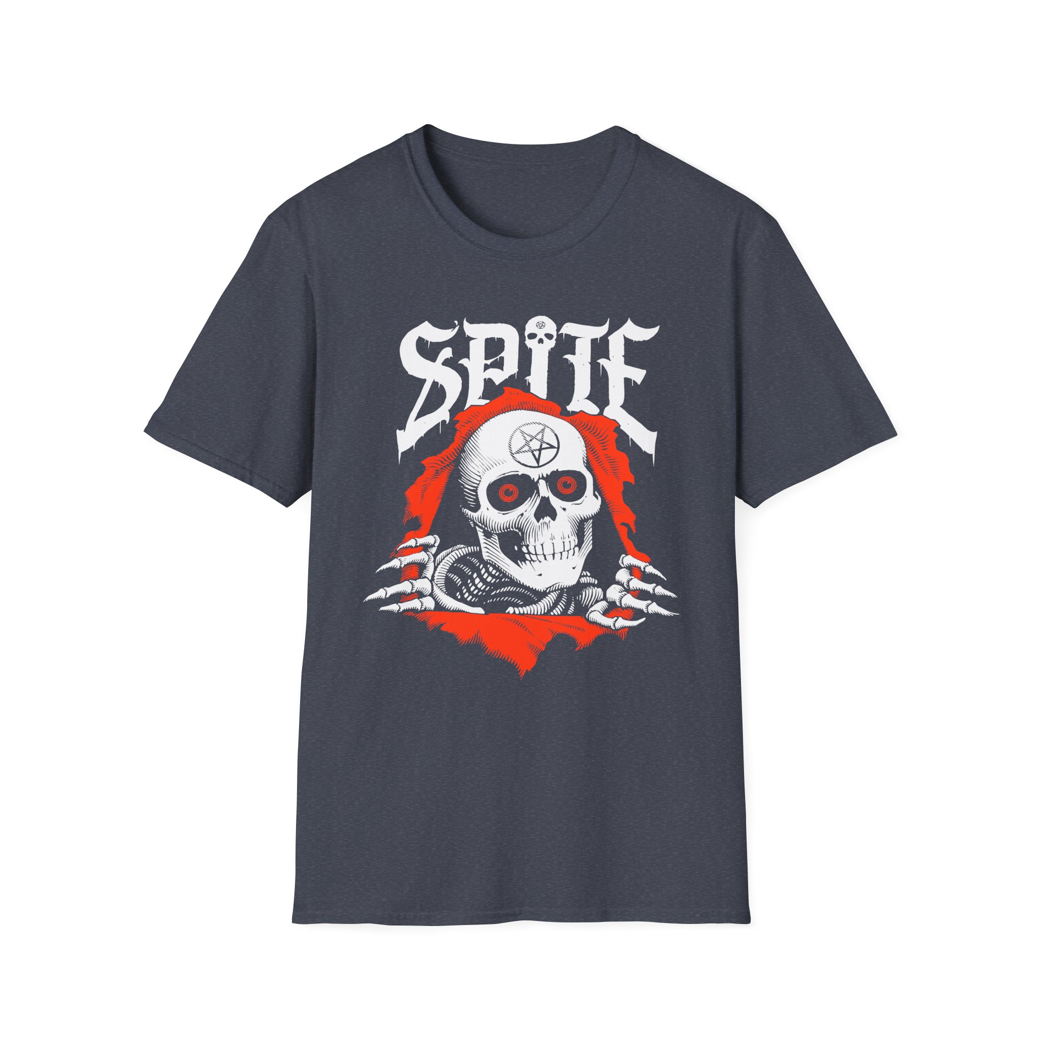 Spite Skeleton Unisex Softstyle T-Shirt
