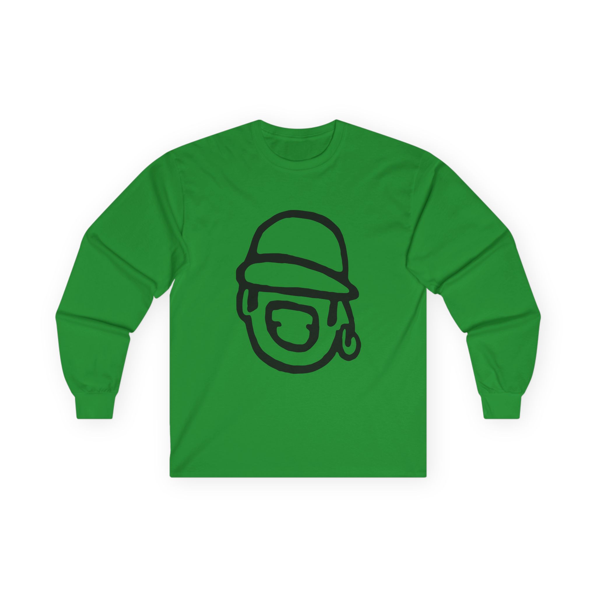 Niko B Big Face Unisex Ultra Cotton Long Sleeve Tee