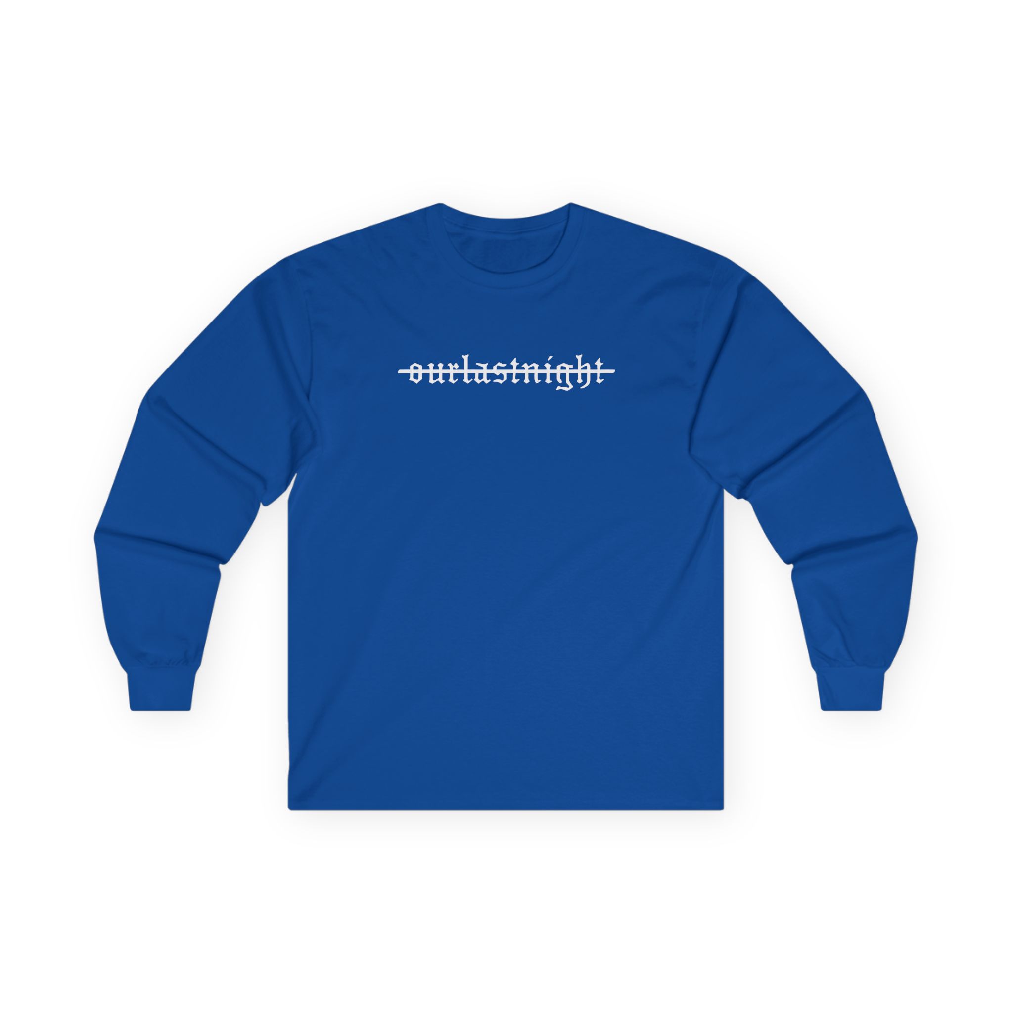 Our Last Night Logo Embroidery Unisex Ultra Cotton Long Sleeve Tee