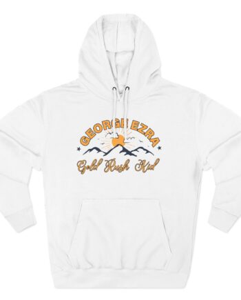 George Ezra Gold Rush Kid Mountains Three-Panel Fleece Hoodie
