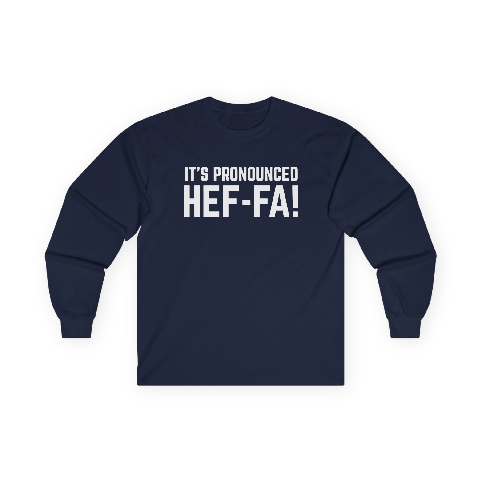 Hef Unisex Ultra Cotton Long Sleeve Tee