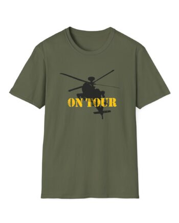 Toby Keith American Soldier Helicopter Unisex Softstyle T-Shirt