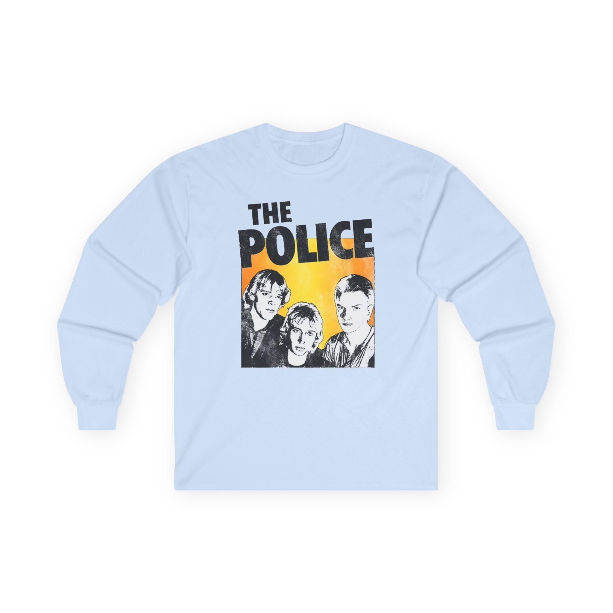 The Police Outlandos Bootleg 1980 Ragla Unisex Ultra Cotton Long Sleeve Tee
