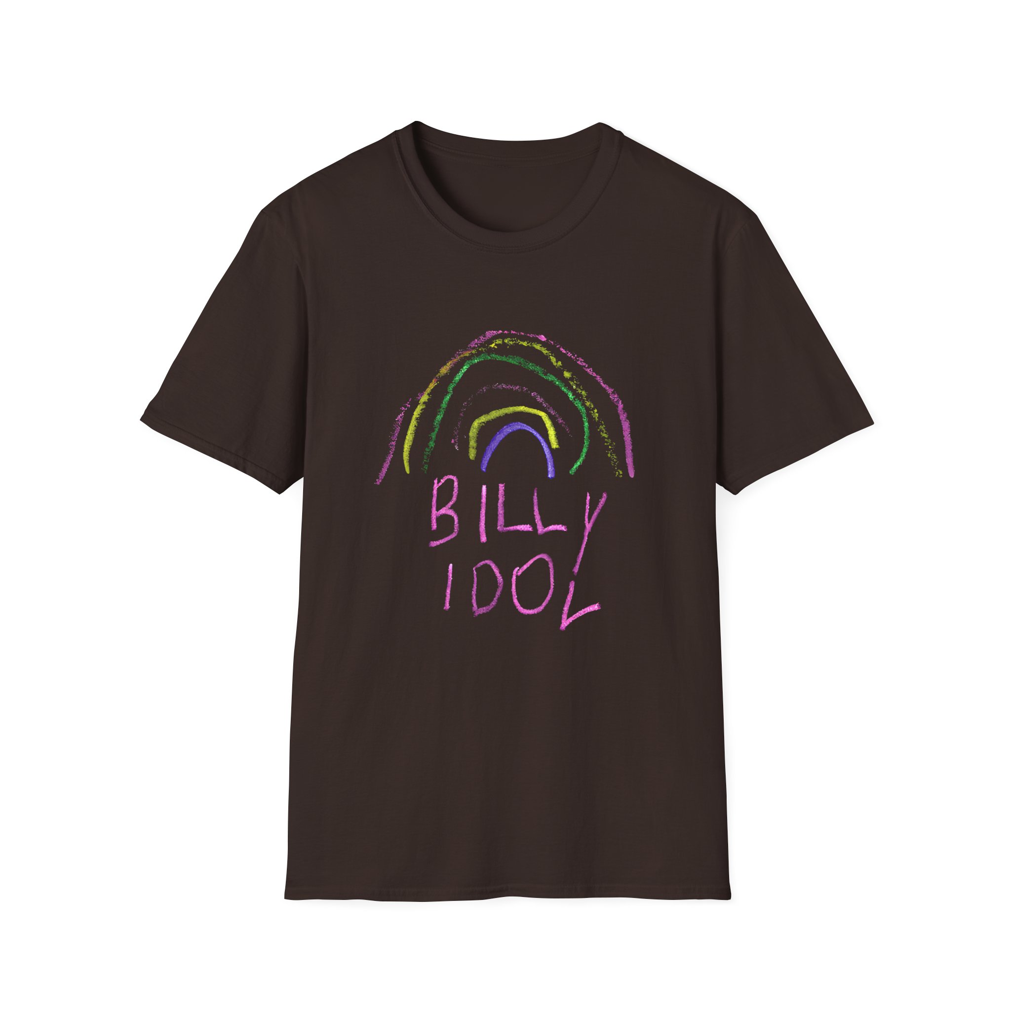 Billy Idol Rainbow Unisex Softstyle T-Shirt