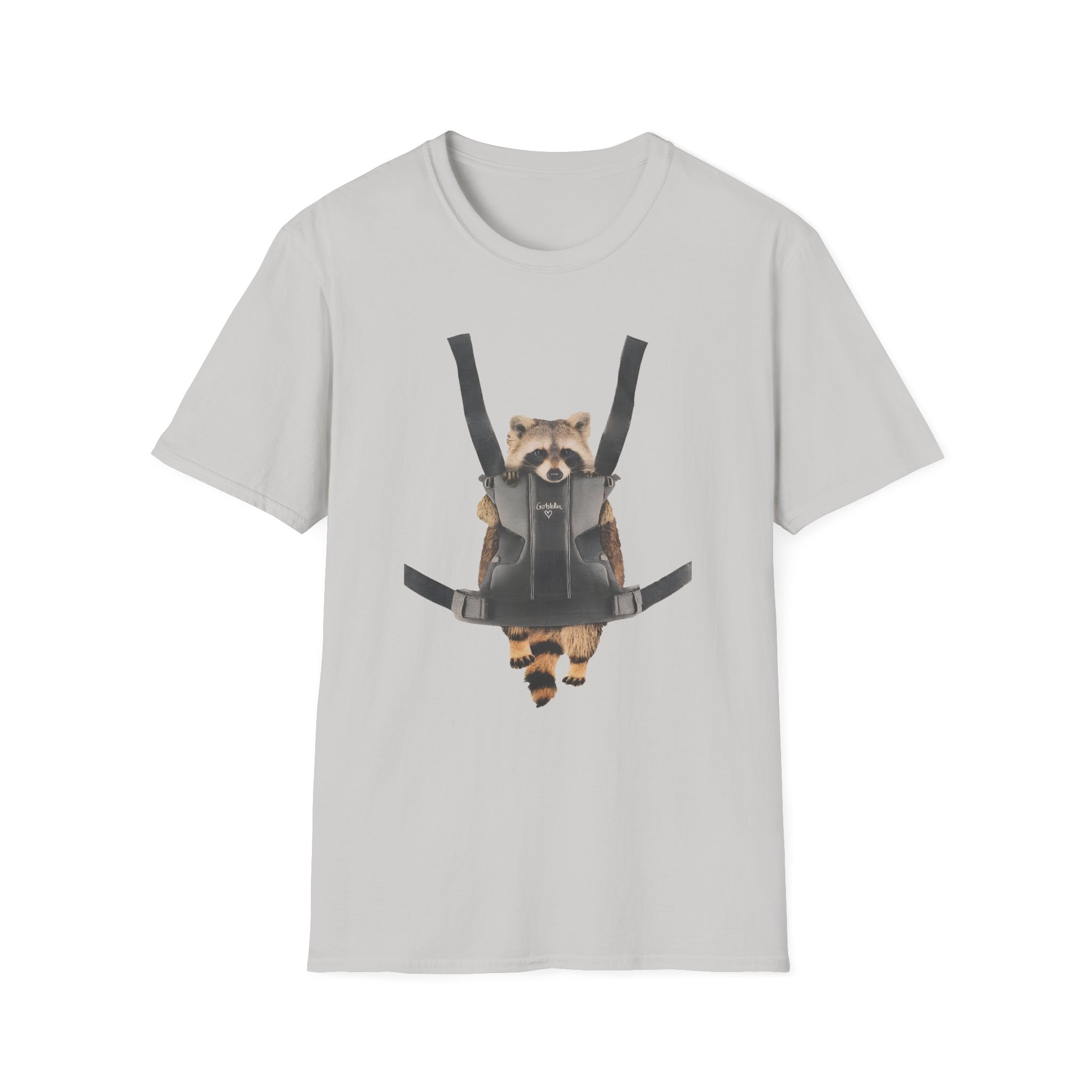 William Osman Raccoon Unisex Softstyle T-Shirt