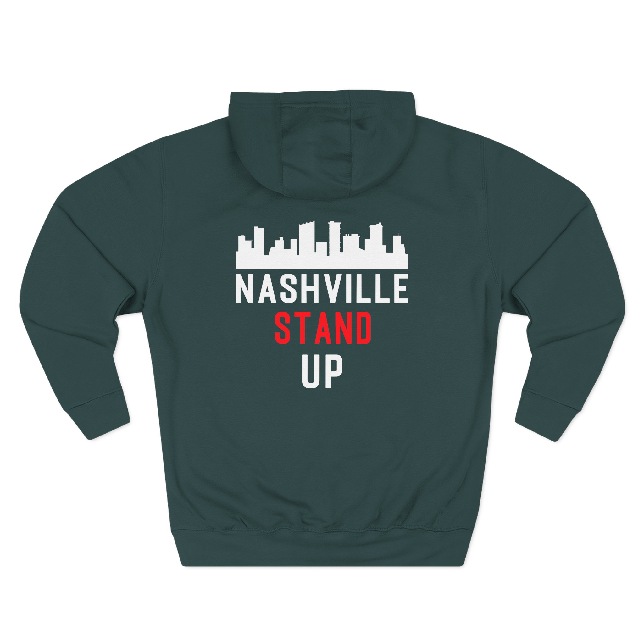 Caleb Plant Nashville Stand Up World Championship Three-Panel Fleece Hoodie