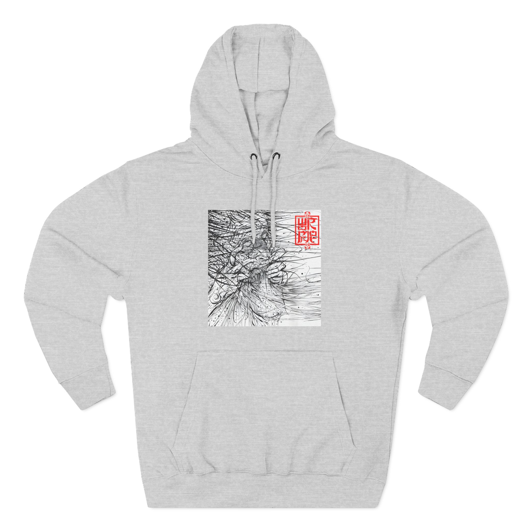 Wormrot Jawripper Three-Panel Fleece Hoodie