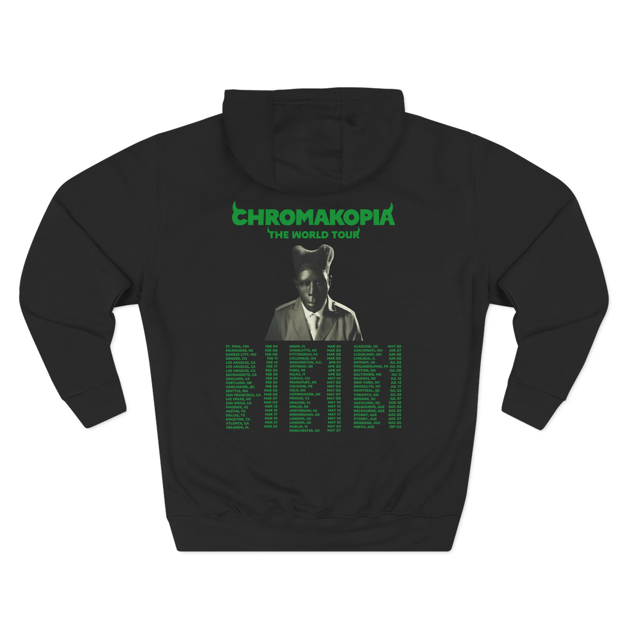 Chromakopia Tour Three-Panel Fleece Hoodie