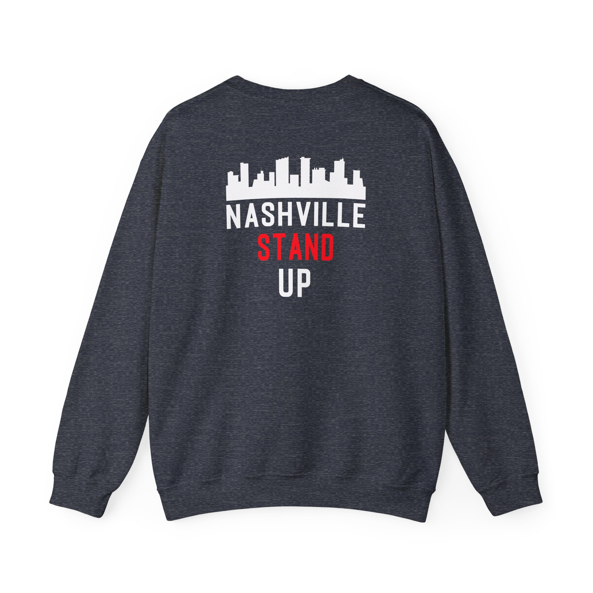 Caleb Plant Nashville Stand Up World Championship Unisex Heavy Blendâ„¢ Crewneck Sweatshirt