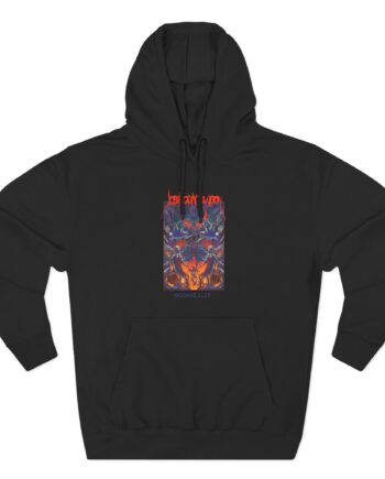 Job for a Cowboy Moon Healer Three-Panel Fleece Hoodie