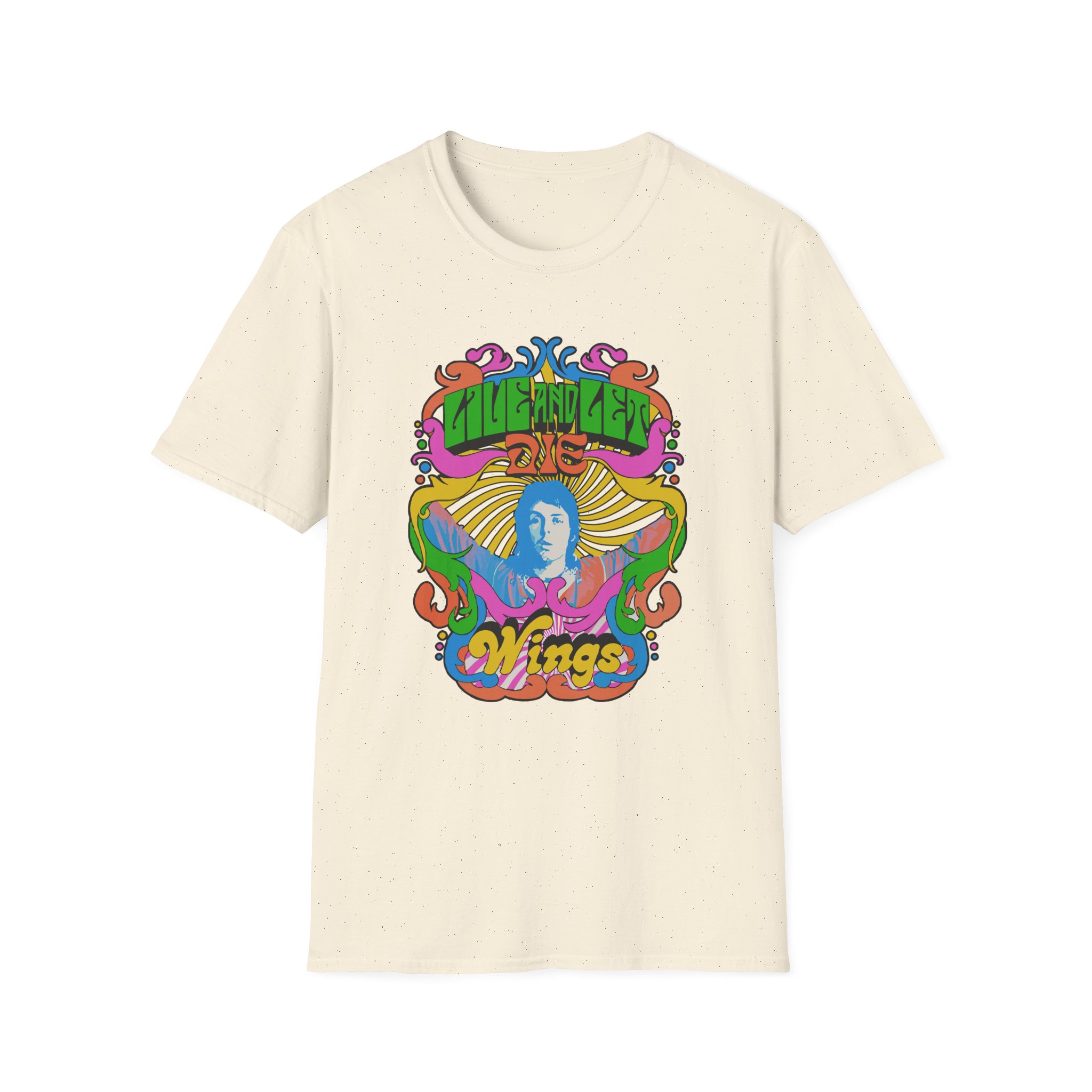Wings Live And Let Die Unisex Softstyle T-Shirt