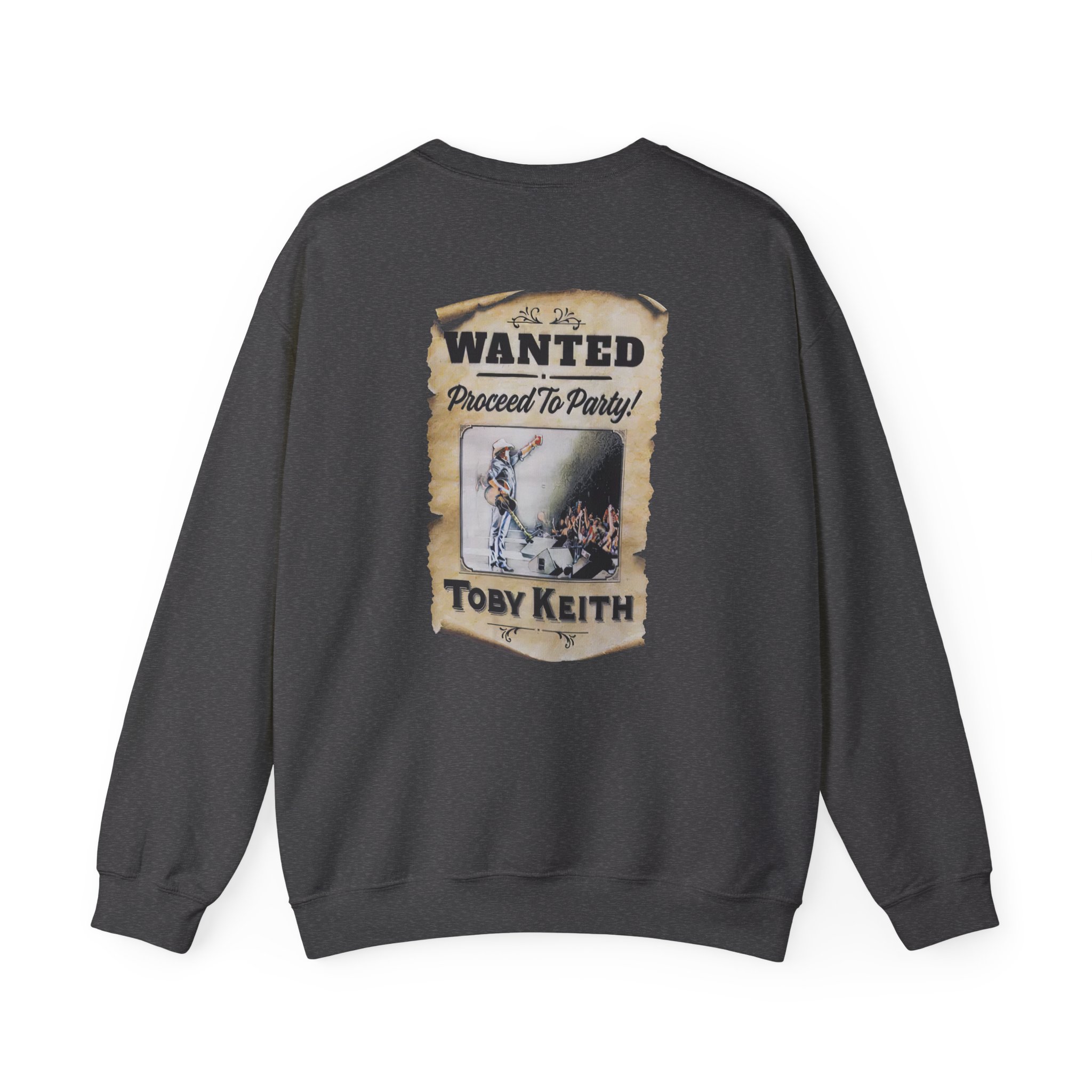 Toby Keith Proceed to Party Unisex Heavy Blendâ„¢ Crewneck Sweatshirt