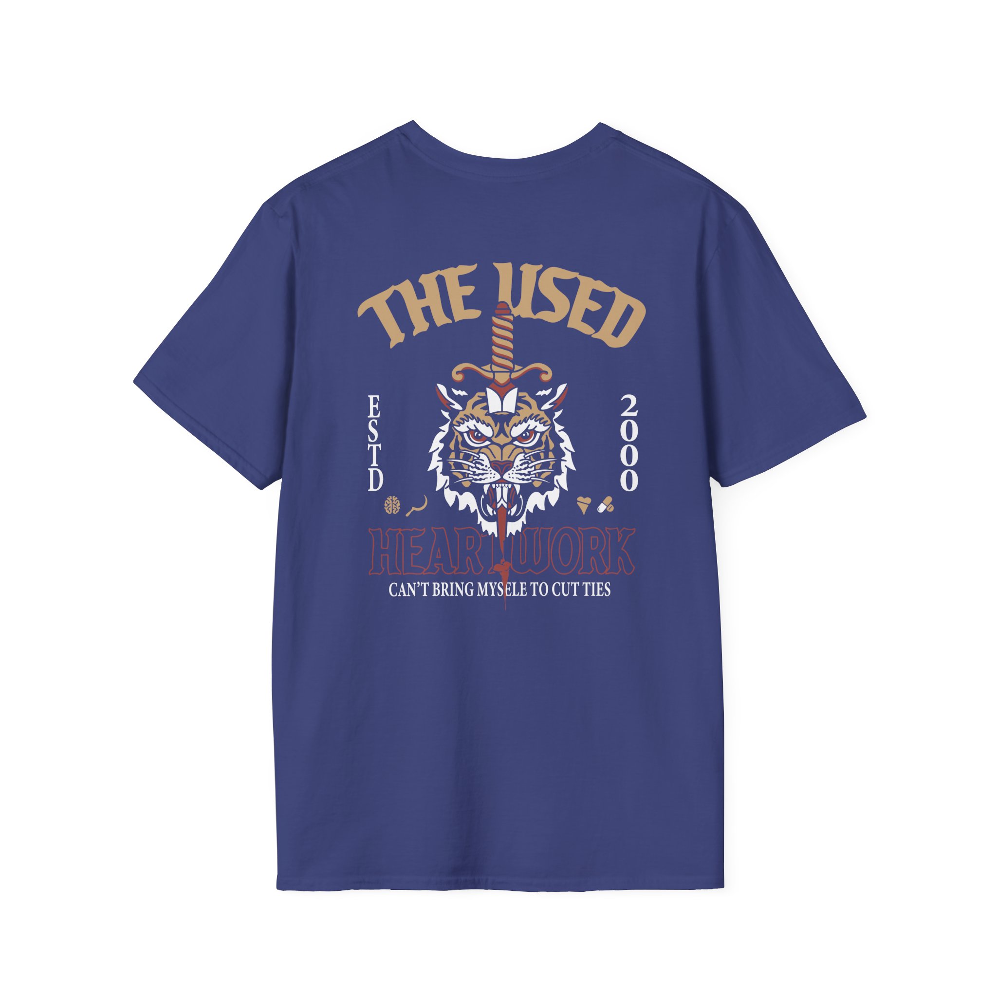 The Used Self Titled 25 Year Unisex Softstyle T-Shirt