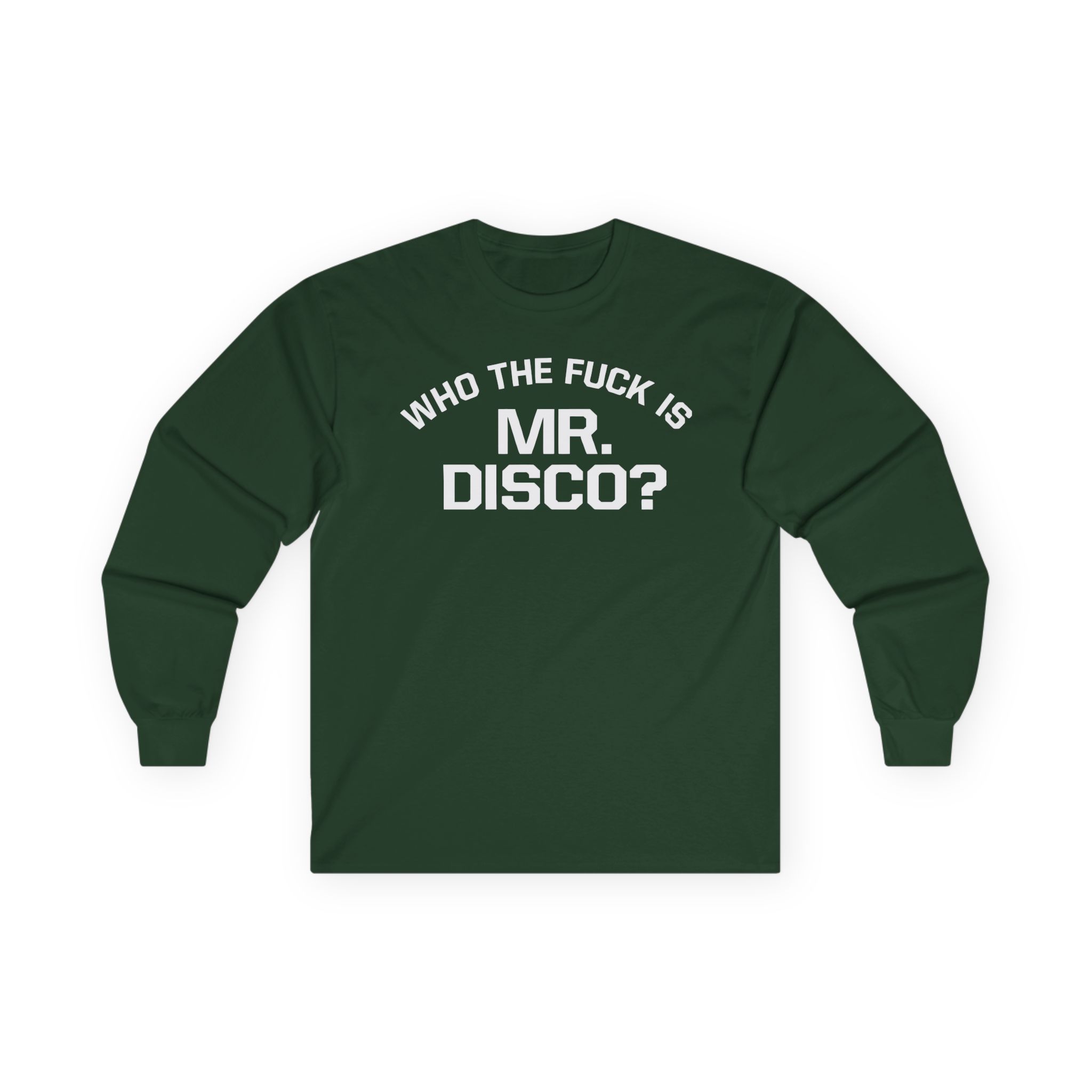 Panic at the Disco Who the Fuck is Mr. Disco Unisex Ultra Cotton Long Sleeve Tee