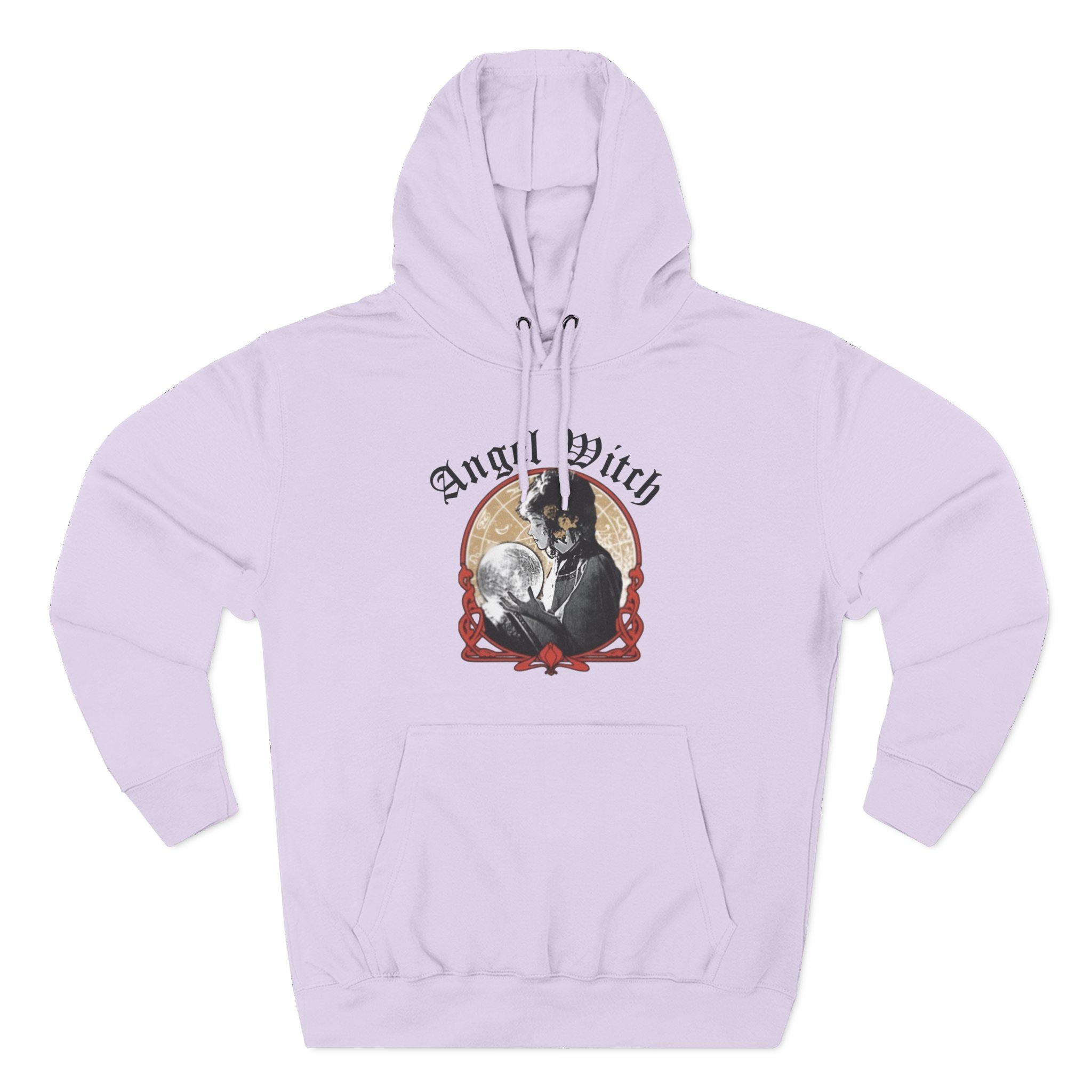 Angel Witch Sorceress Three-Panel Fleece Hoodie
