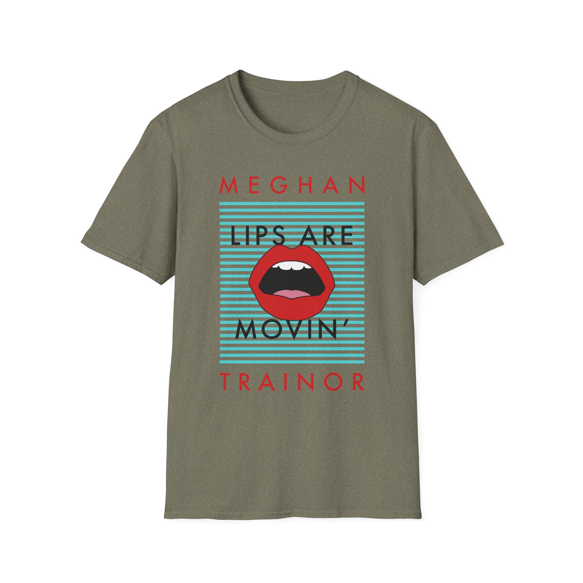 Meghan Trainor Lips Are Movin’ Unisex Softstyle T-Shirt