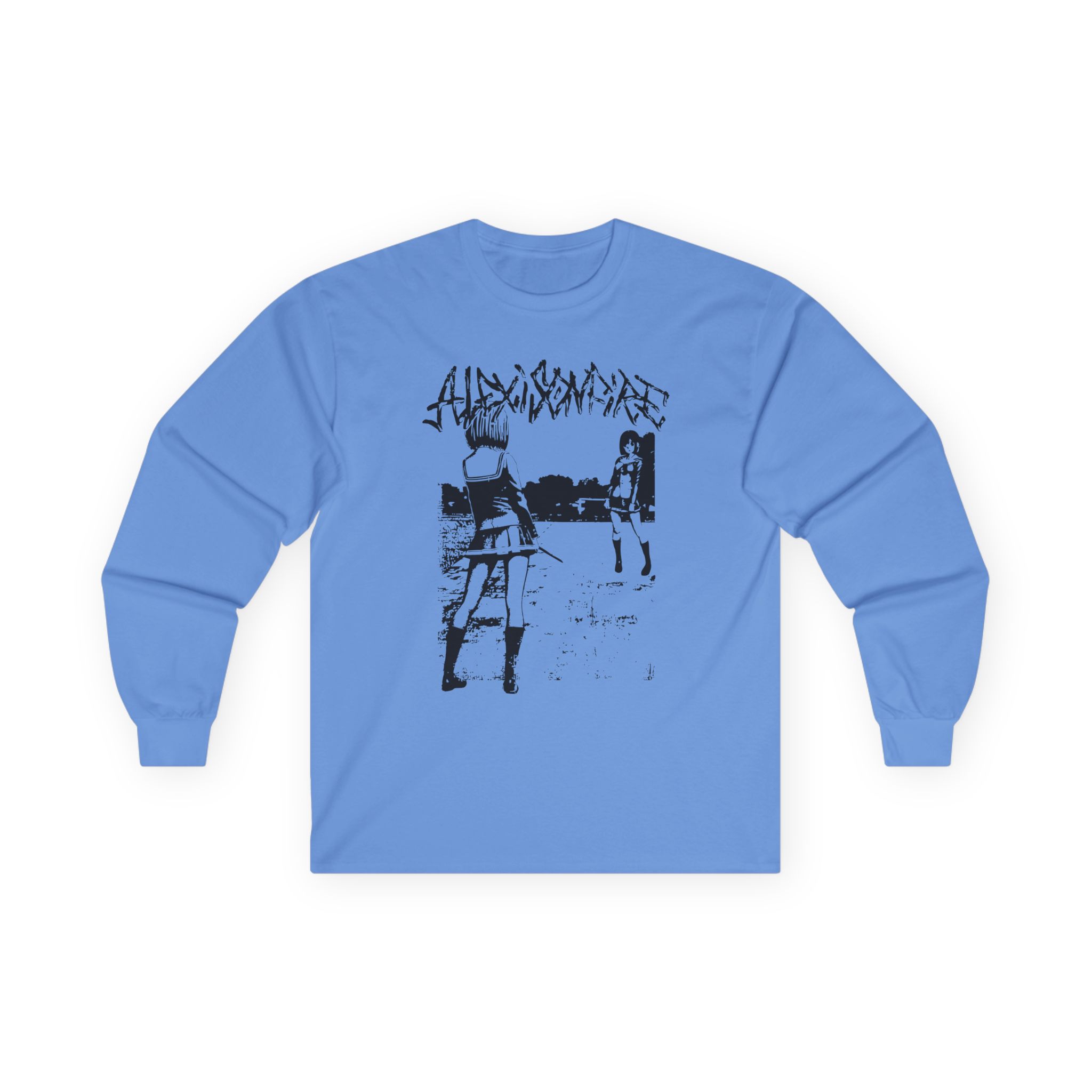 Alexisonfire Anime Knife Fight Unisex Ultra Cotton Long Sleeve Tee