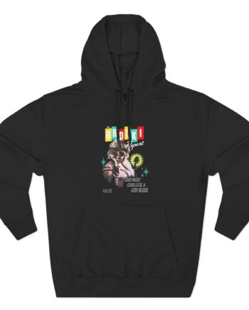 Broski Report Tune in Tuesdays Three-Panel Fleece Hoodie