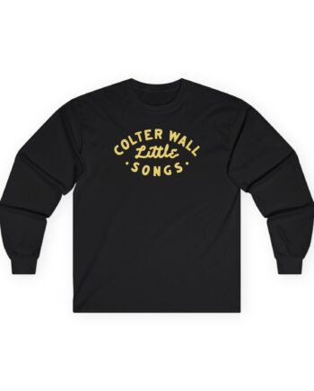 Colter Wall Little Songs Album Unisex Ultra Cotton Long Sleeve Tee