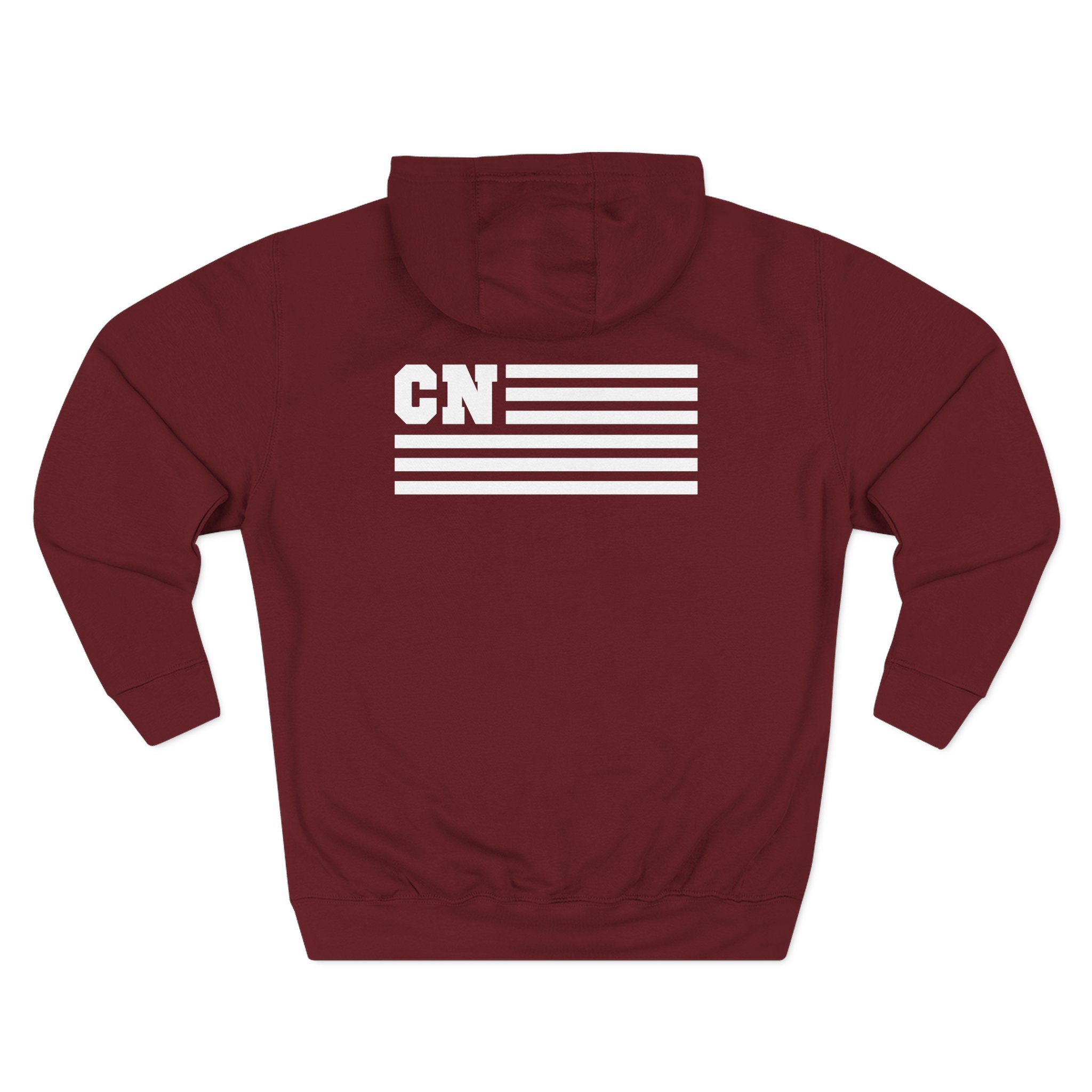 Casey Neistat Ed Flag Three-Panel Fleece Hoodie