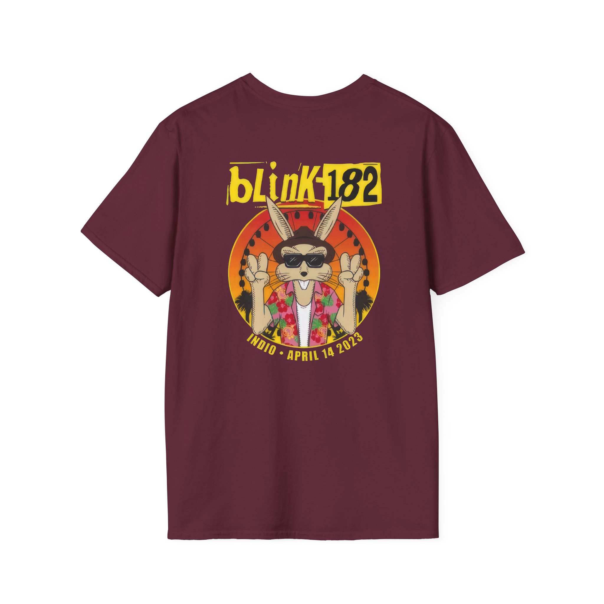 Blink 182 Coachella San Diego 2023 Unisex Softstyle T-Shirt