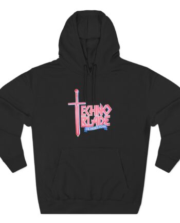 Technoblade Three-Panel Fleece Hoodie