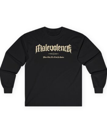 Malevolence Where Only the Truth is Spoken Unisex Ultra Cotton Long Sleeve Tee