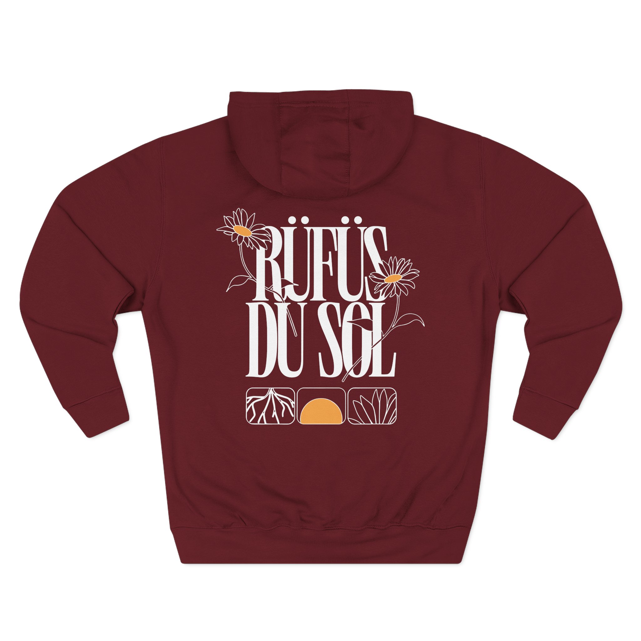 Rufus Du Sol Three-Panel Fleece Hoodie