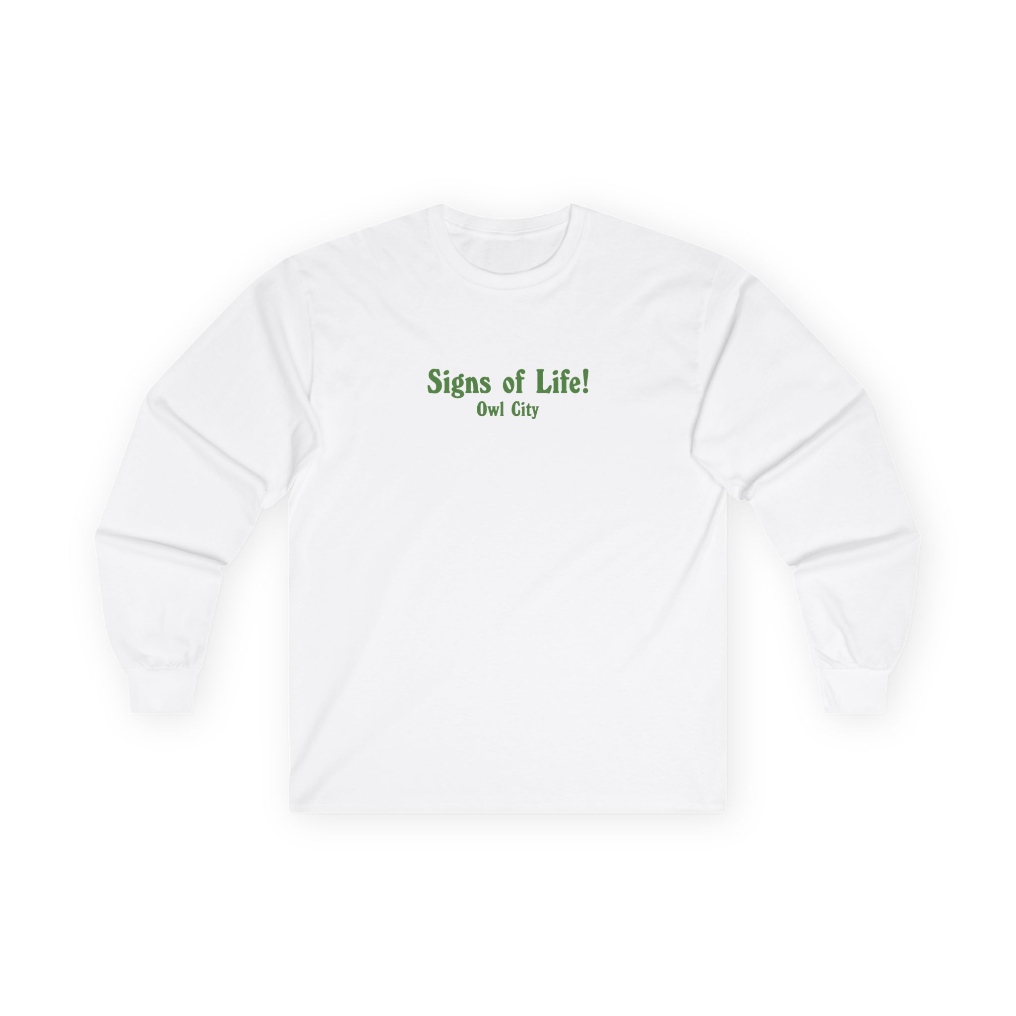Owl City Signs of Life Unisex Ultra Cotton Long Sleeve Tee