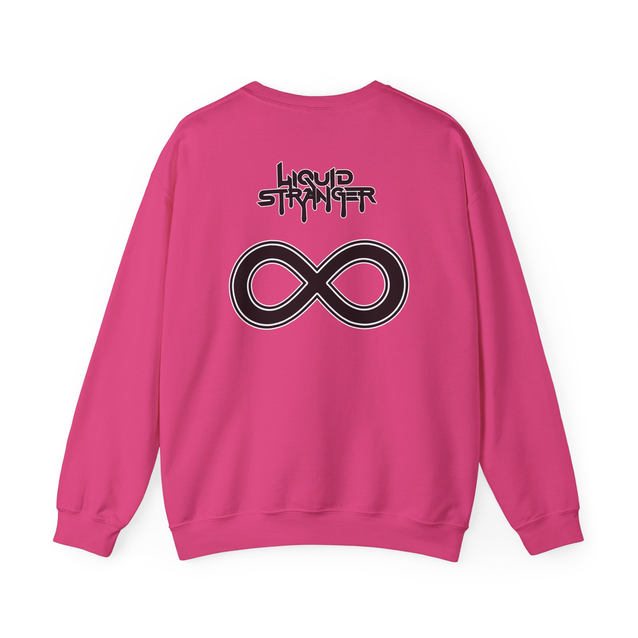 Liquid Stranger Geometric Unisex Heavy Blendâ„¢ Crewneck Sweatshirt