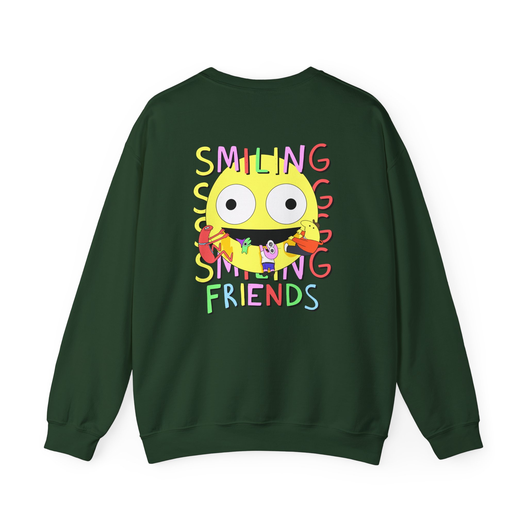 Smiling Friends Unisex Heavy Blend Crewneck Sweatshirt