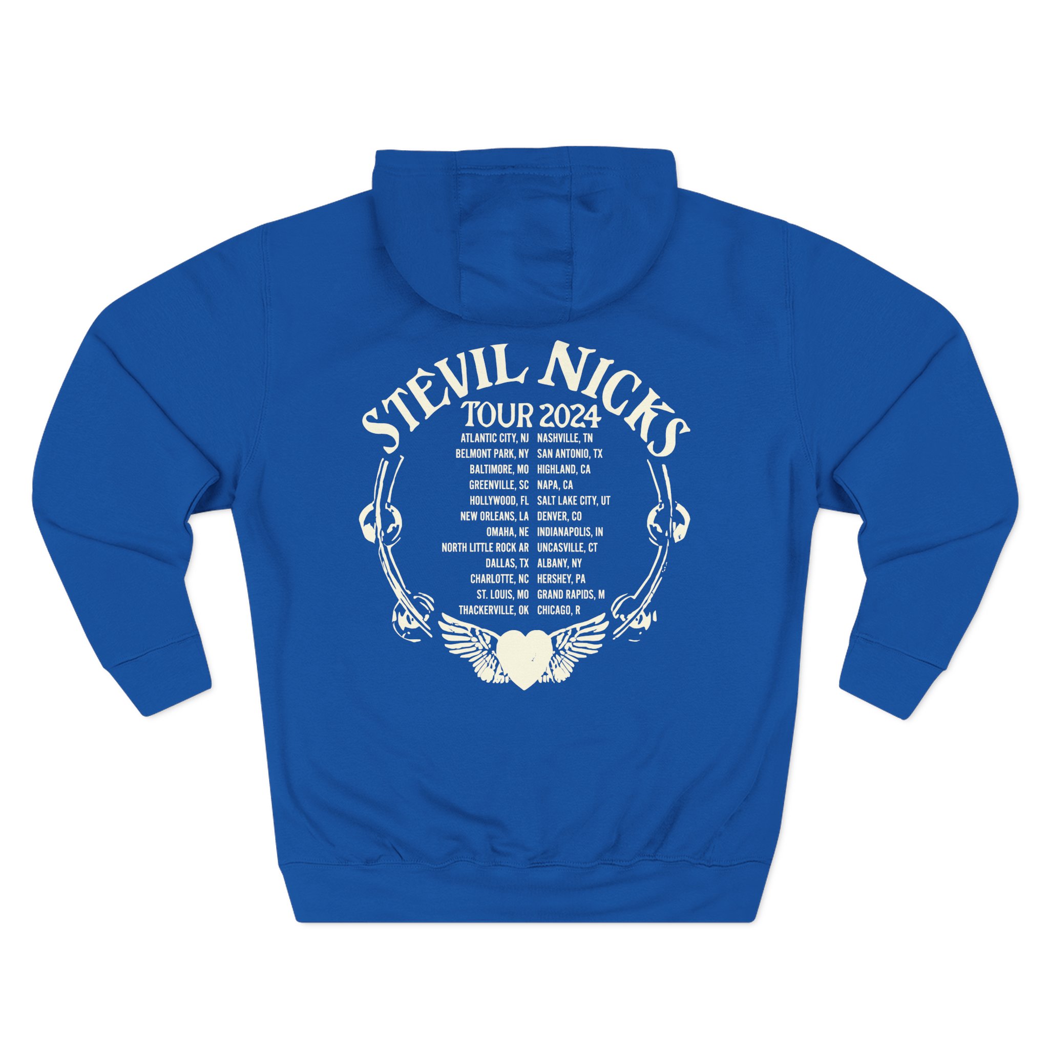 Stevie Nicks Tour Three-Panel Fleece Hoodie
