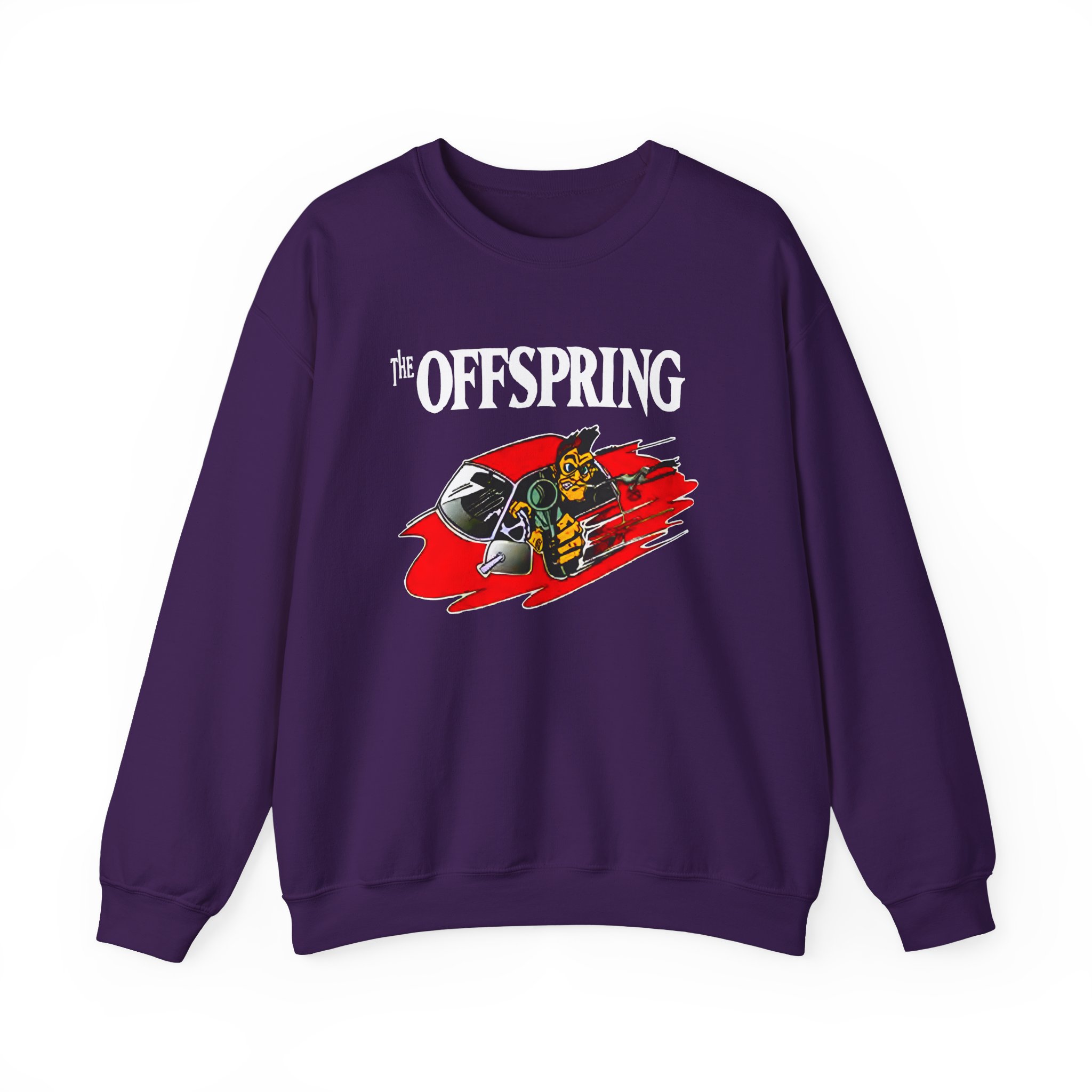 The Offspring Bad Habit Unisex Heavy Blendâ„¢ Crewneck Sweatshirt