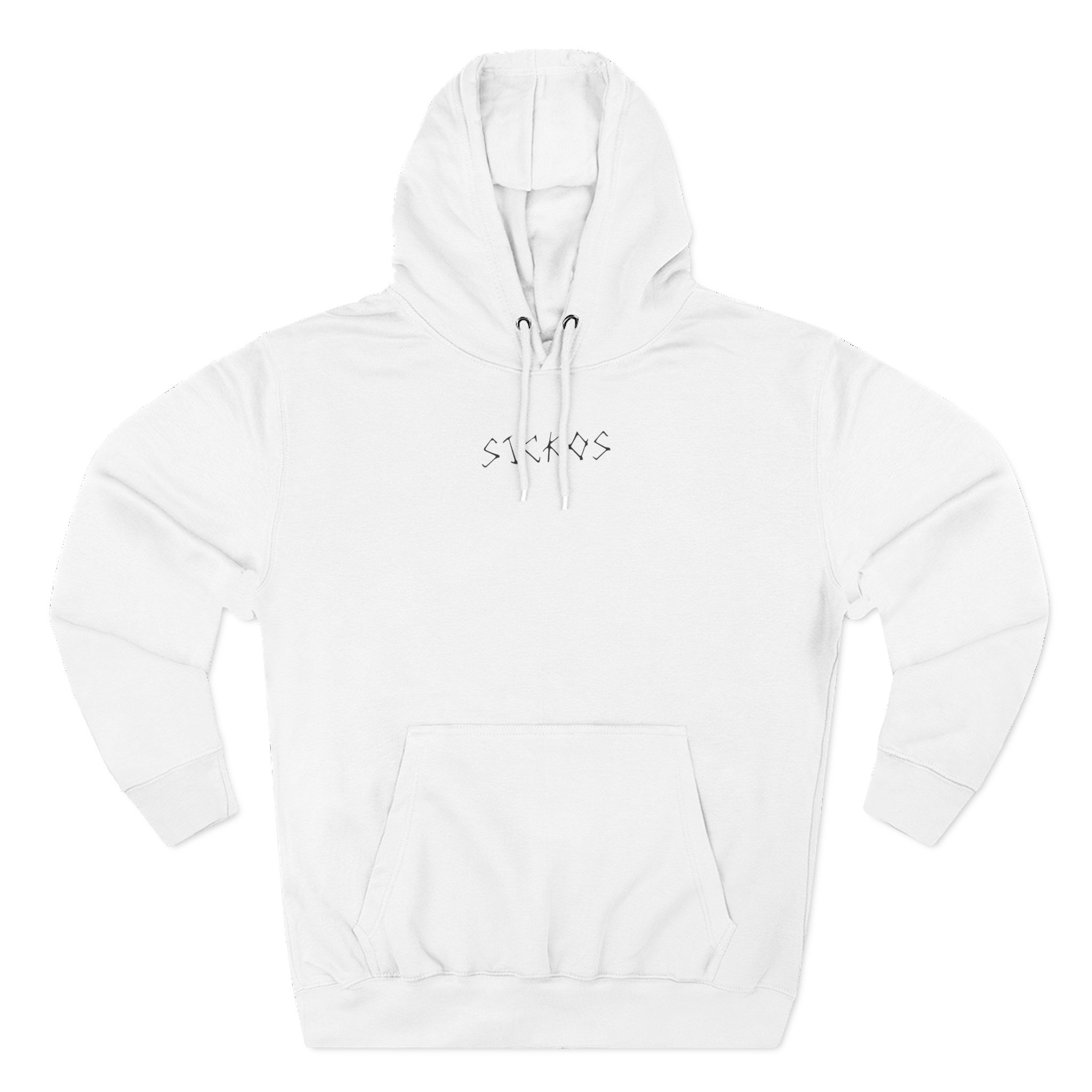 Sickos Three-Panel Fleece Hoodie
