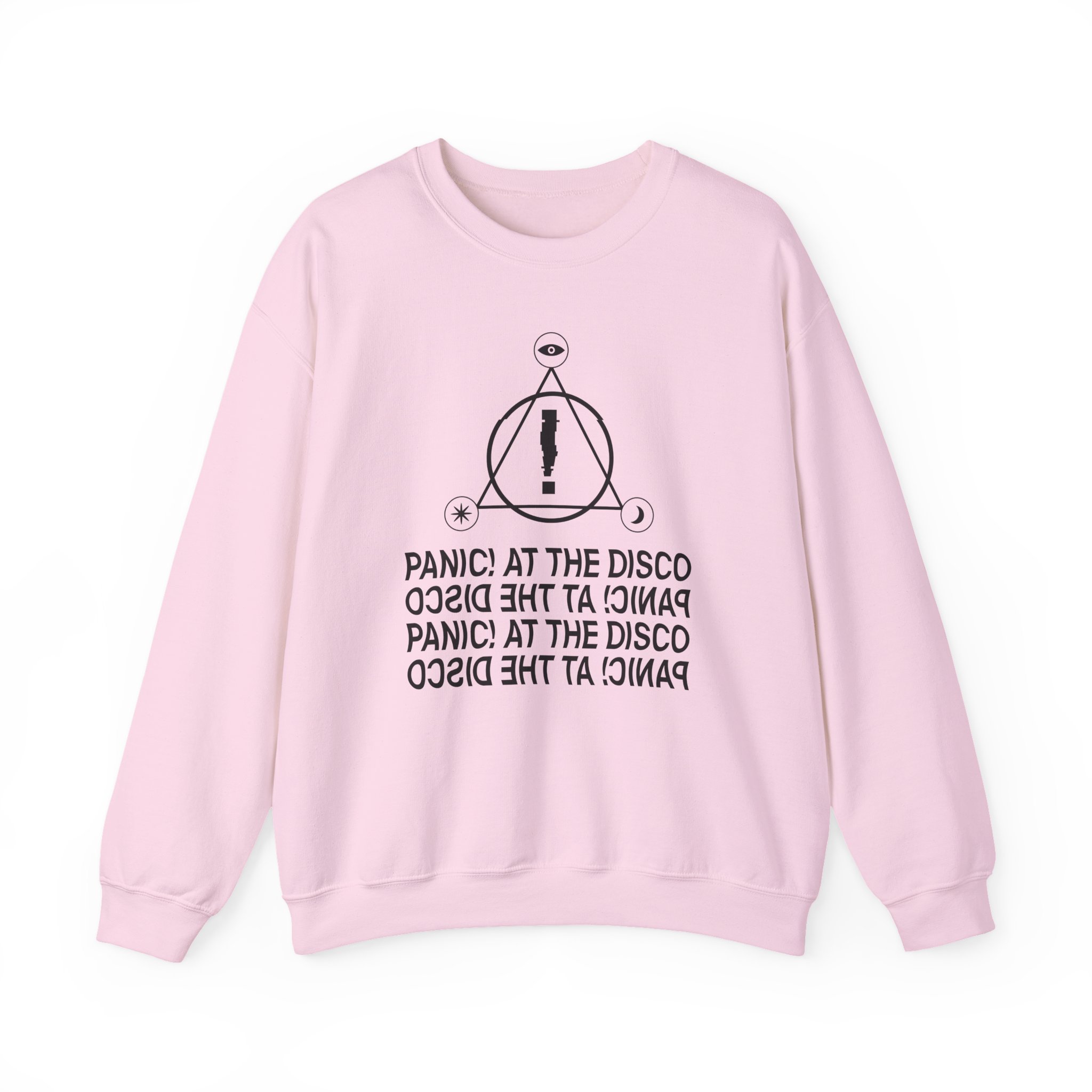 Panic at the Disco Stacked Wave Logo Unisex Heavy Blendâ„¢ Crewneck Sweatshirt