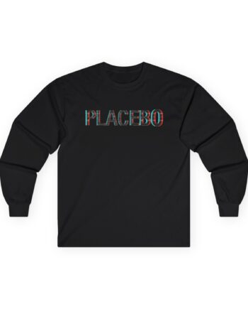 Placebo Glitch Logo Unisex Ultra Cotton Long Sleeve Tee